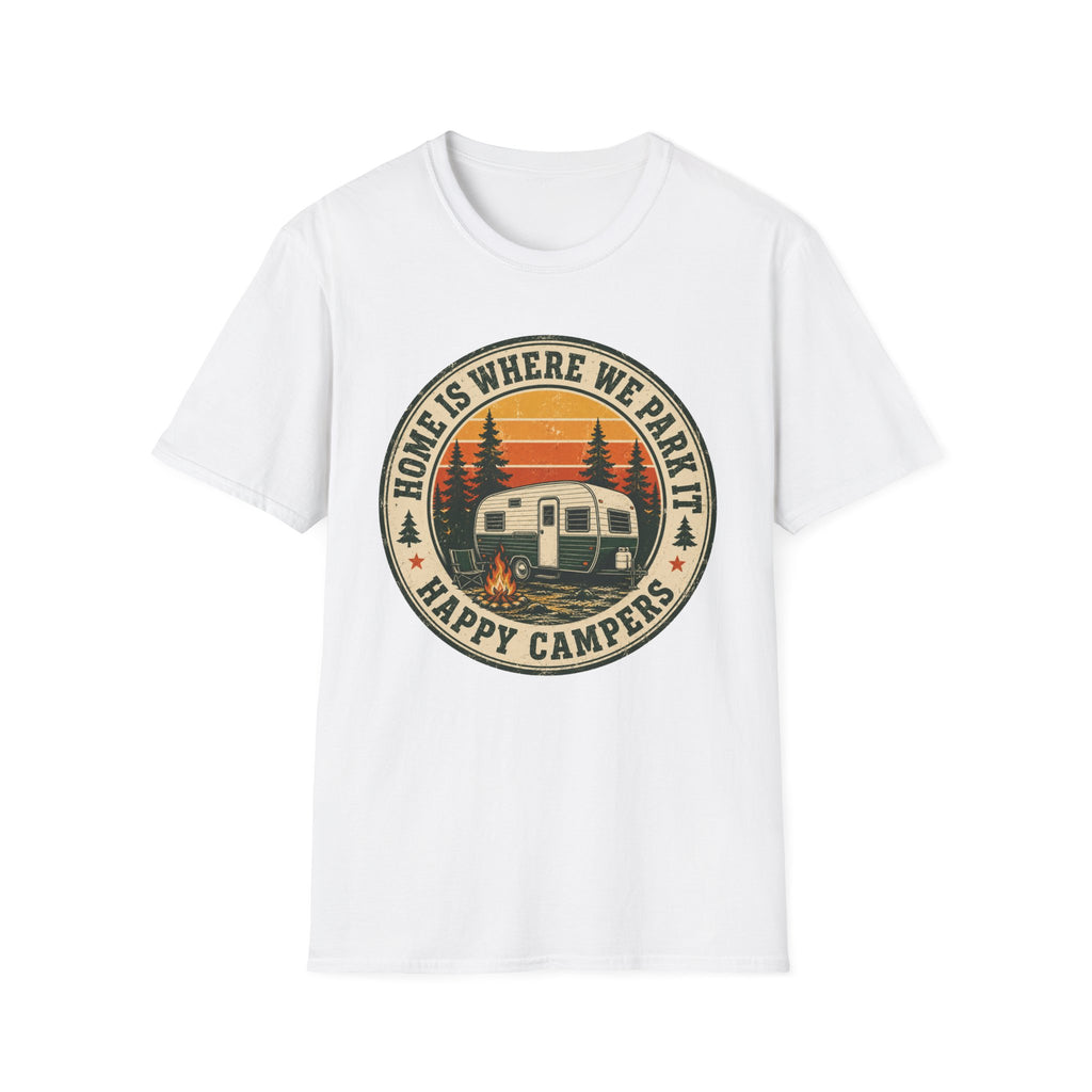 Home Is Where We Park It T-shirt