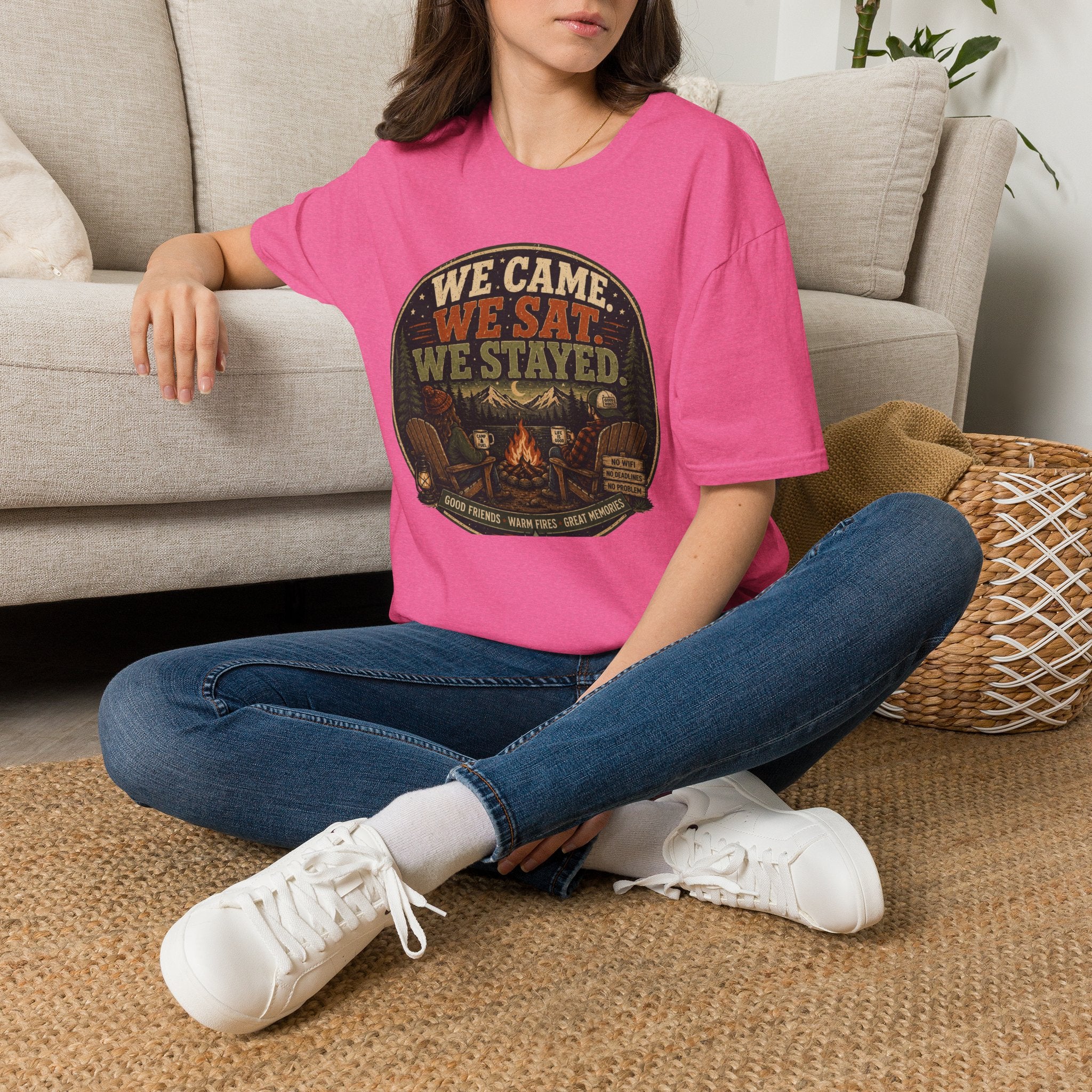 We Came We Sat We Stayed T-Shirt
