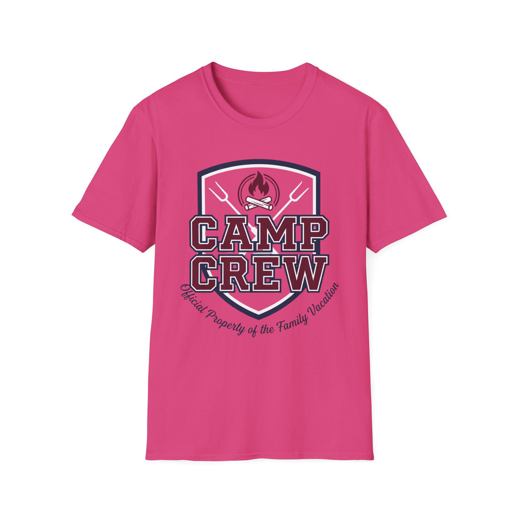Camp Crew Official Property of the Family Vacation T-shirt