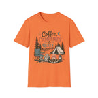 Coffee , Campfire and Quiet Night T-shirt