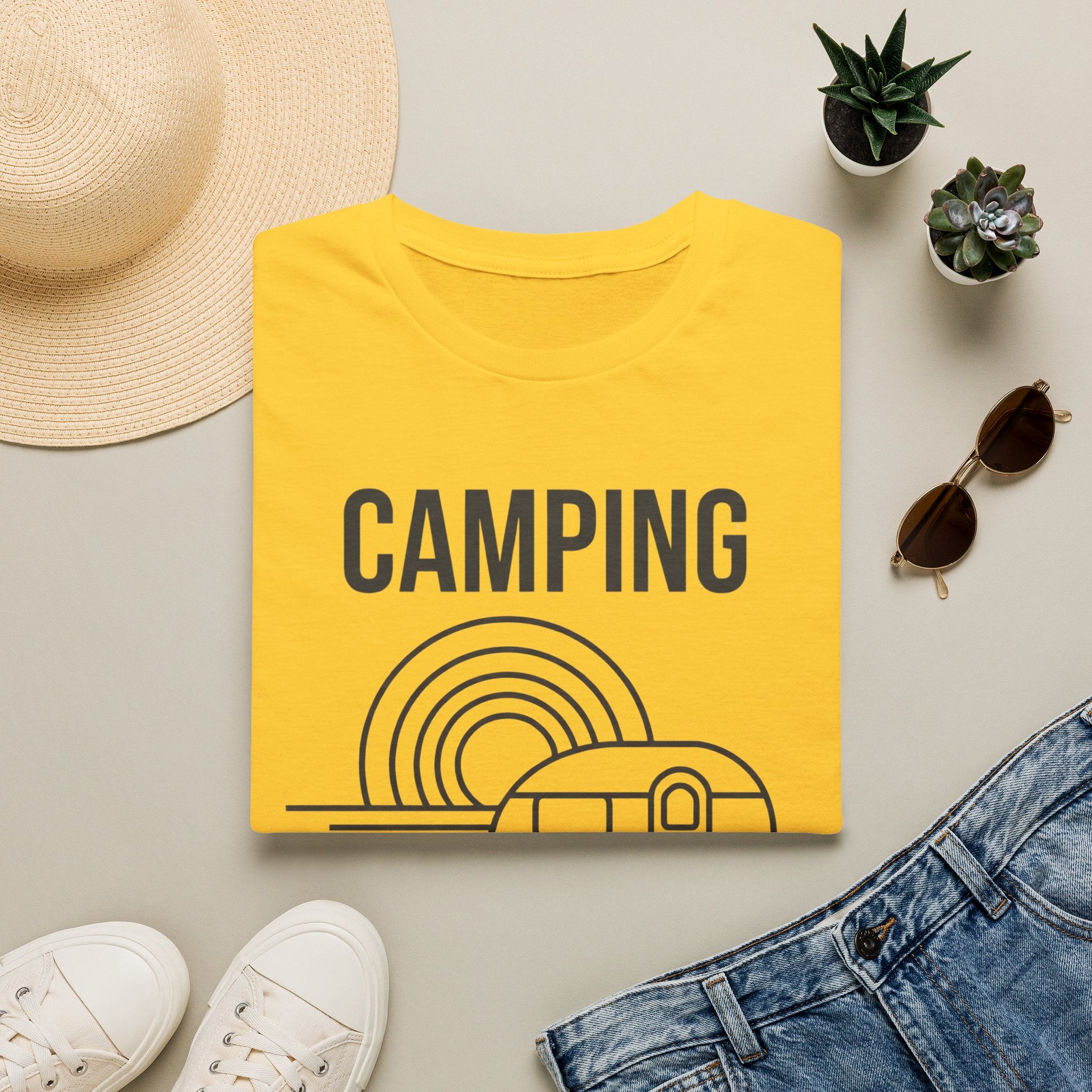 Camping Grandma T-shirt