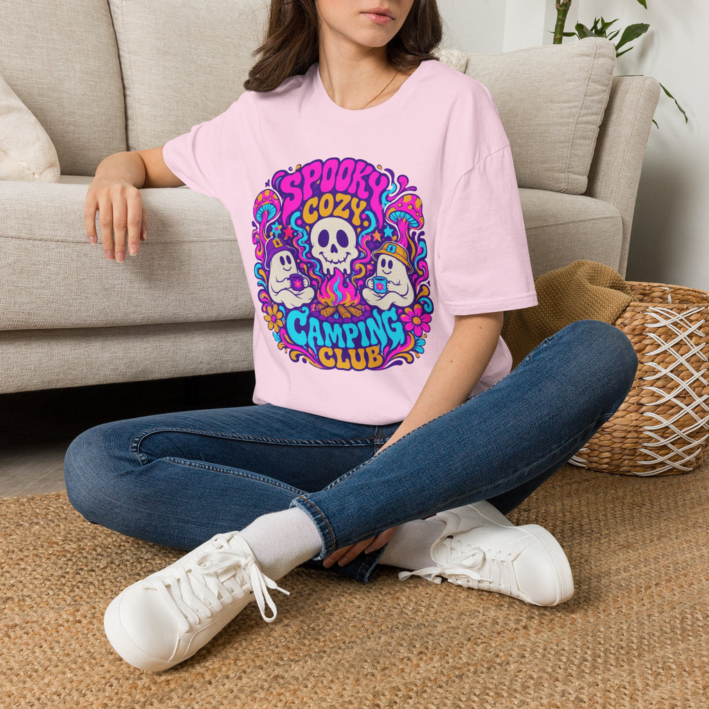 Spooky Cozy Camping Club T-shirt EDITION 2