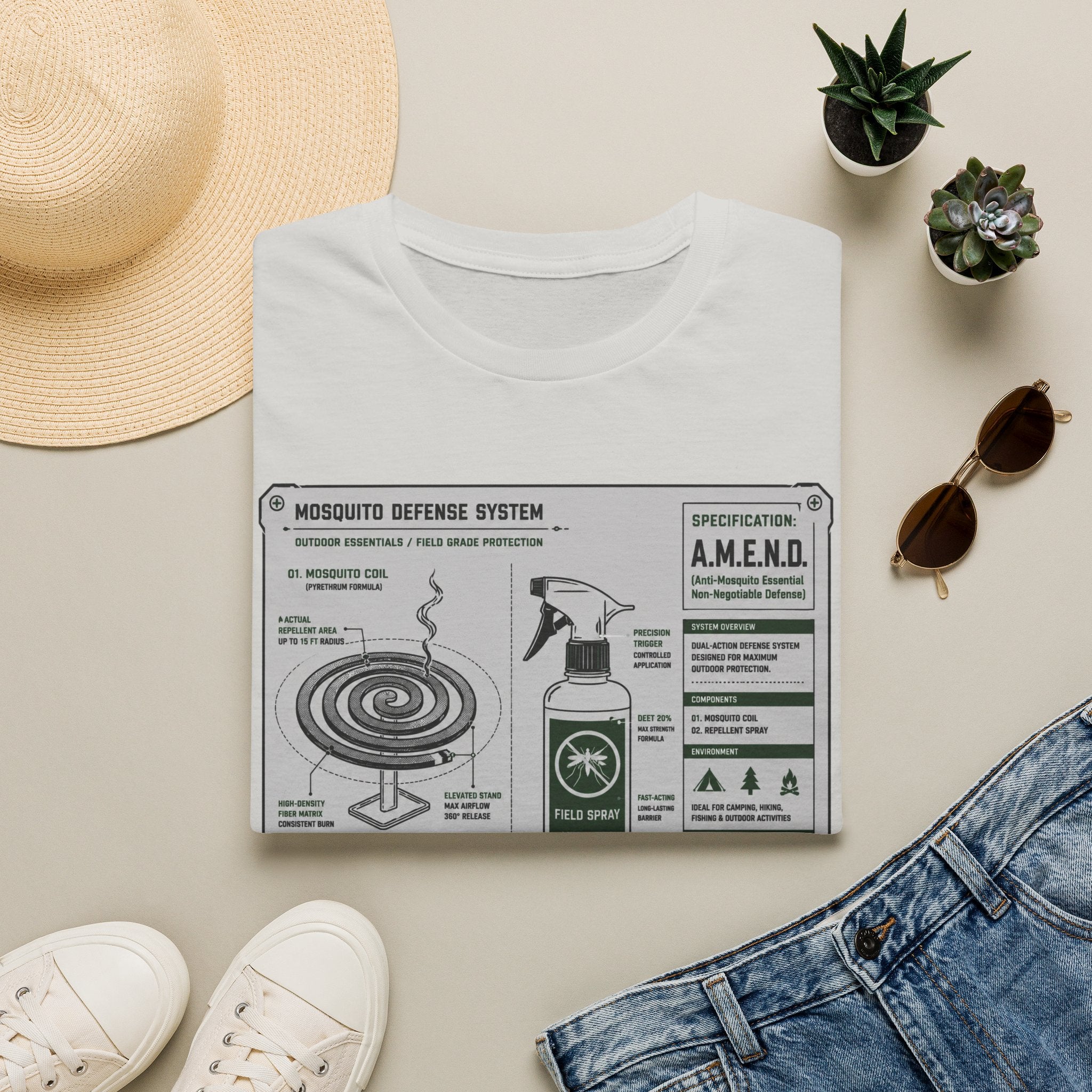 Mosquito Defense System T-shirt