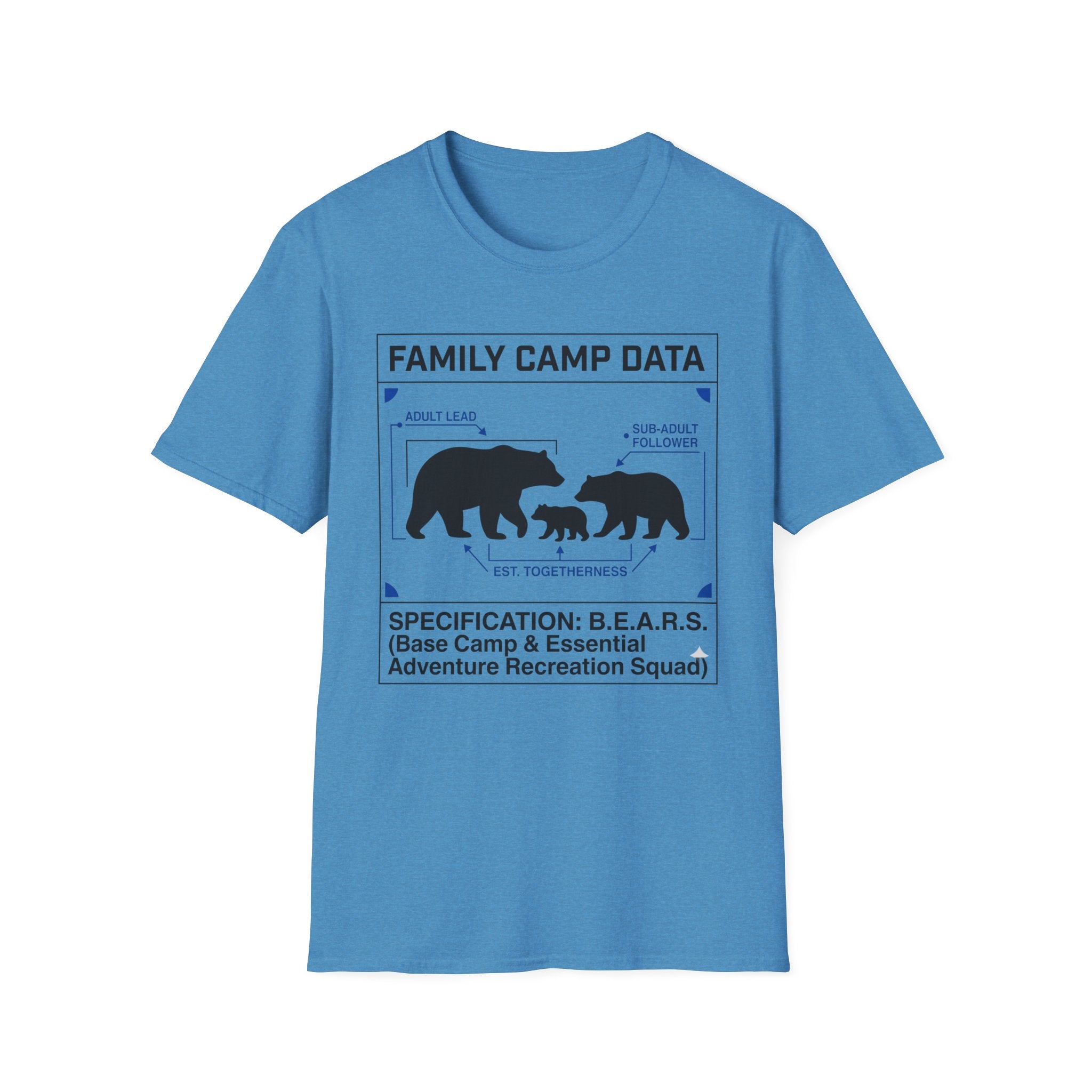 Family Camp Data Bears T-shirt