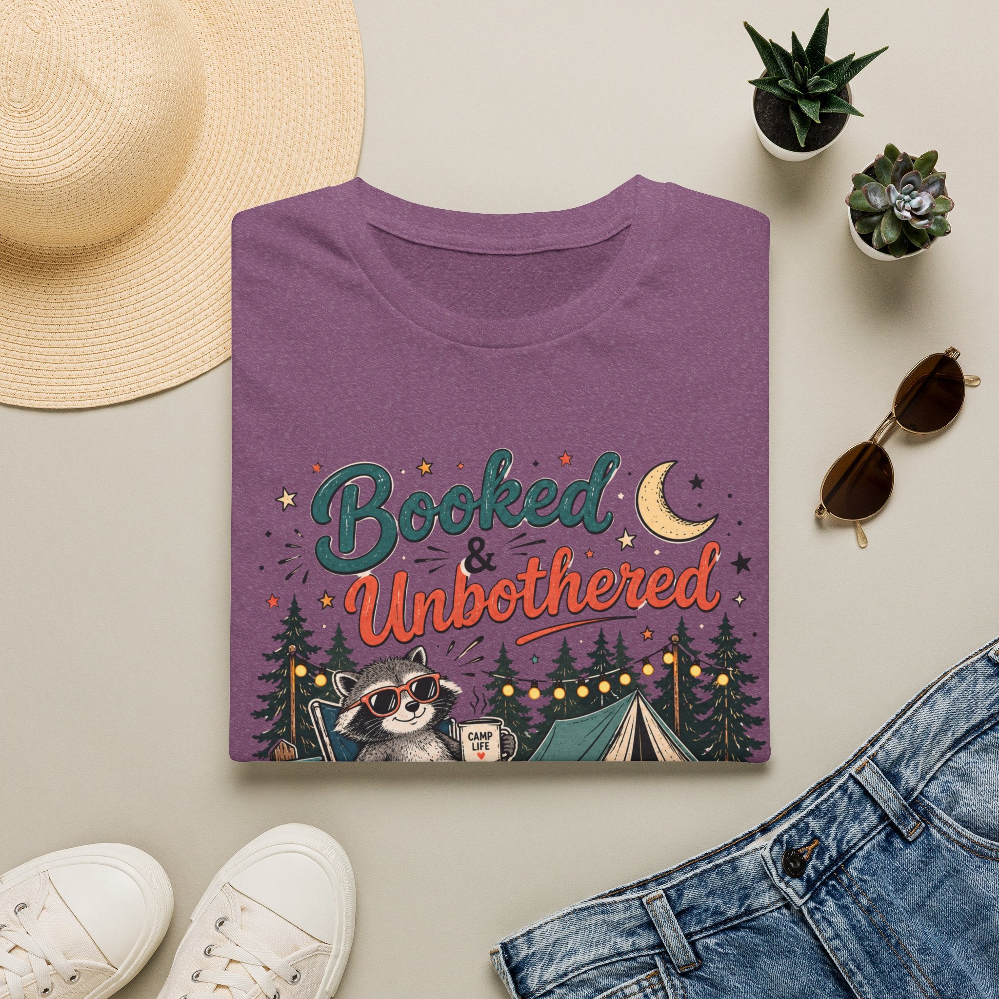Booked and unbothered T-shirt
