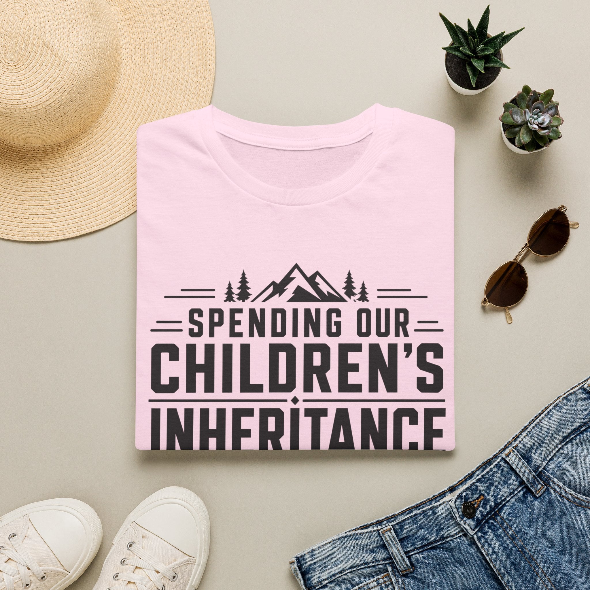 Spending Our Children's Inheritance T-shirt