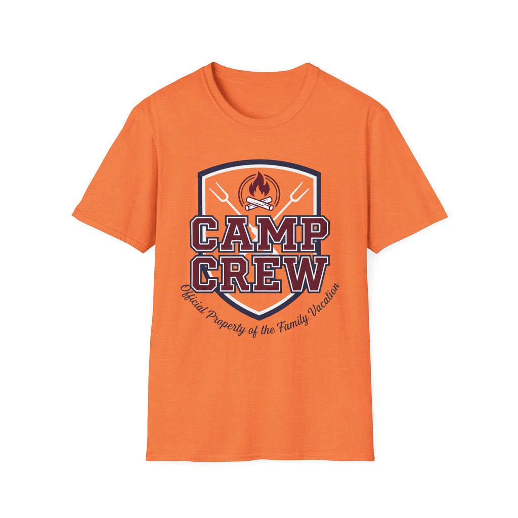 Camp Crew Official Property of the Family Vacation T-shirt