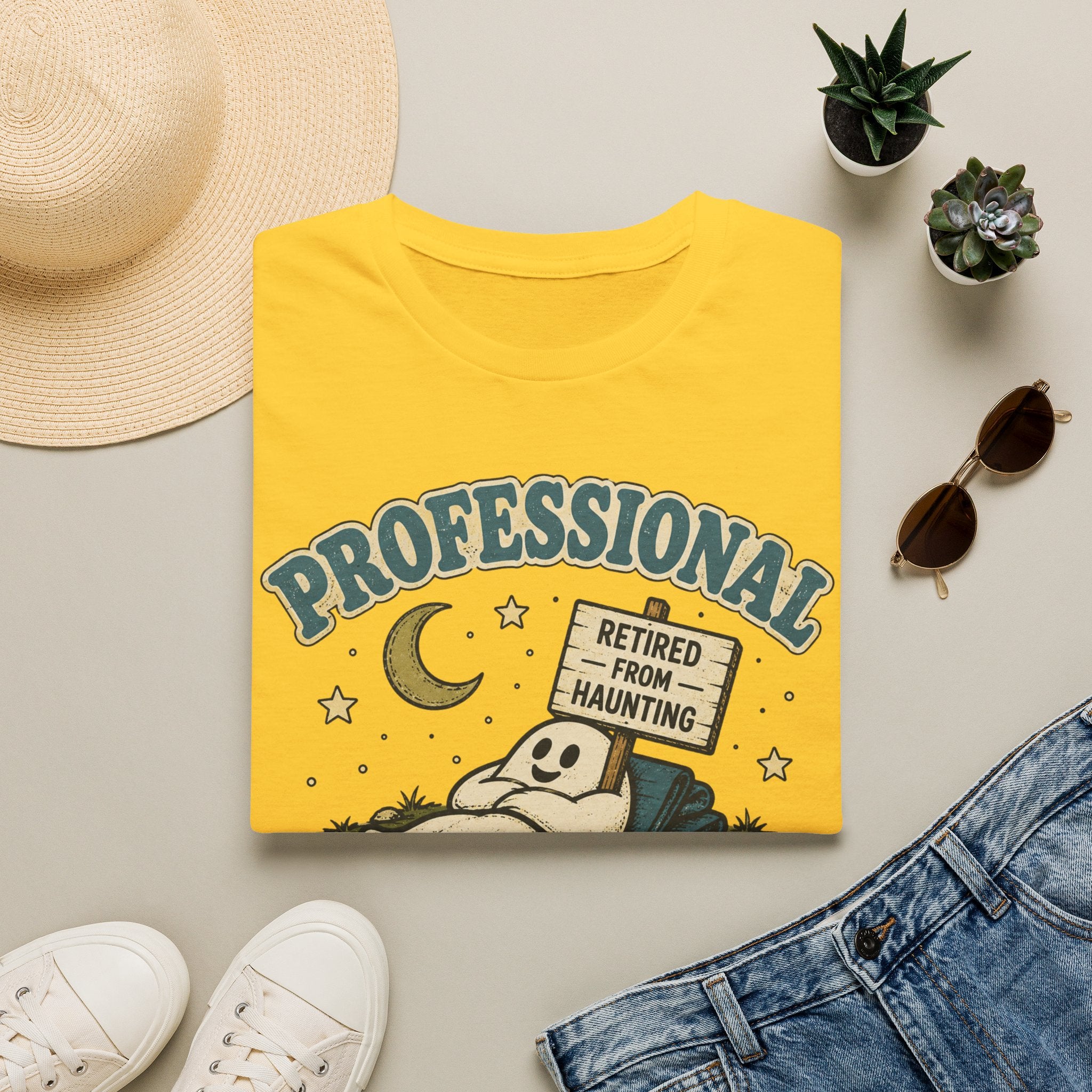 Retired From Haunting T-shirt EDITION 2025