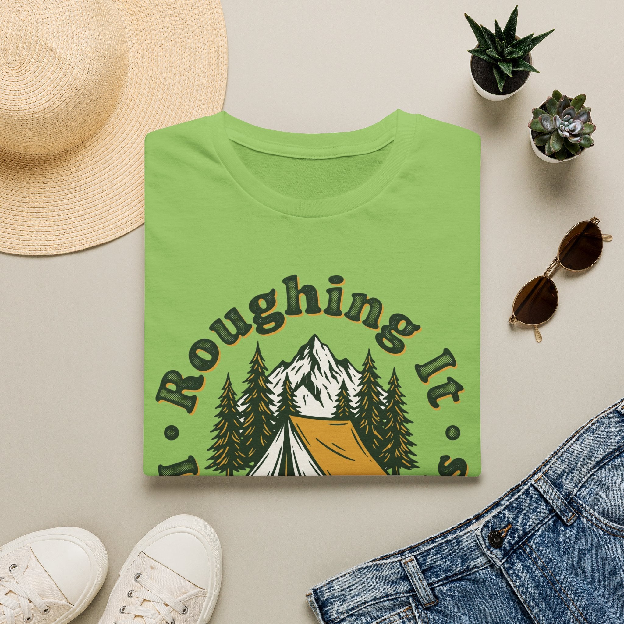Roughing It In The Woods T-shirt
