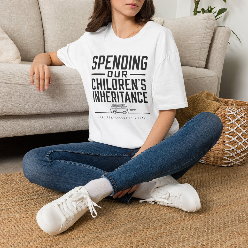 Spending Our Children's Inheritance T-shirt EDITION 2025