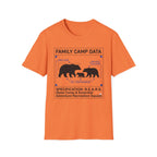 Family Camp Data Bears T-shirt