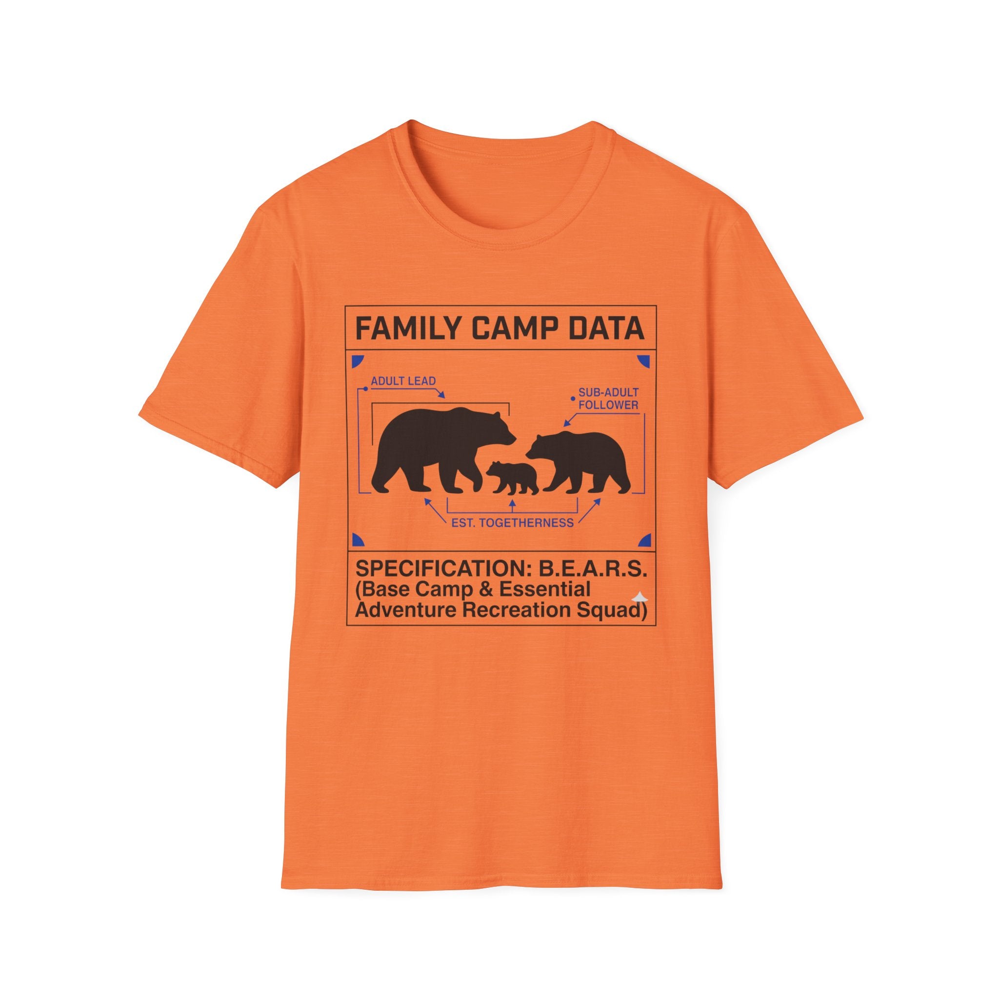 Family Camp Data Bears T-shirt