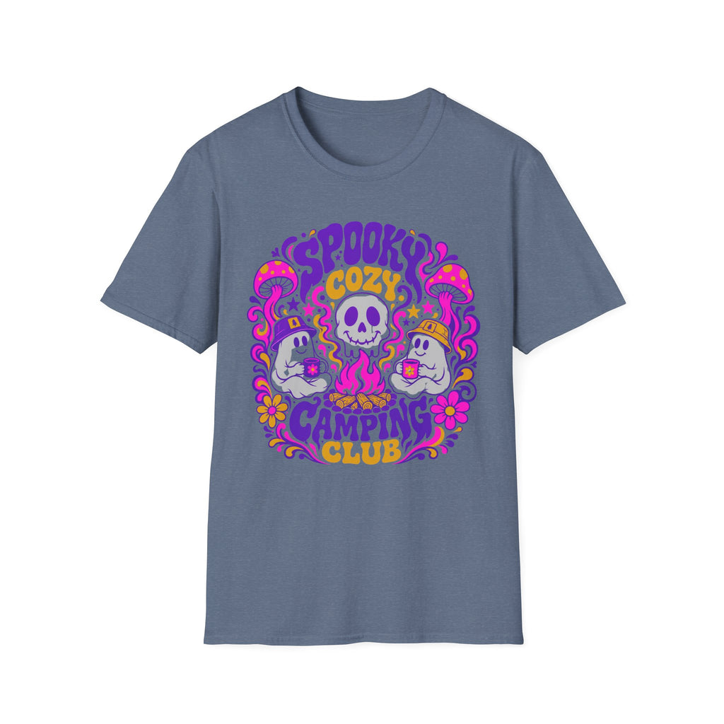 Spooky Cozy Camping Club T-shirt