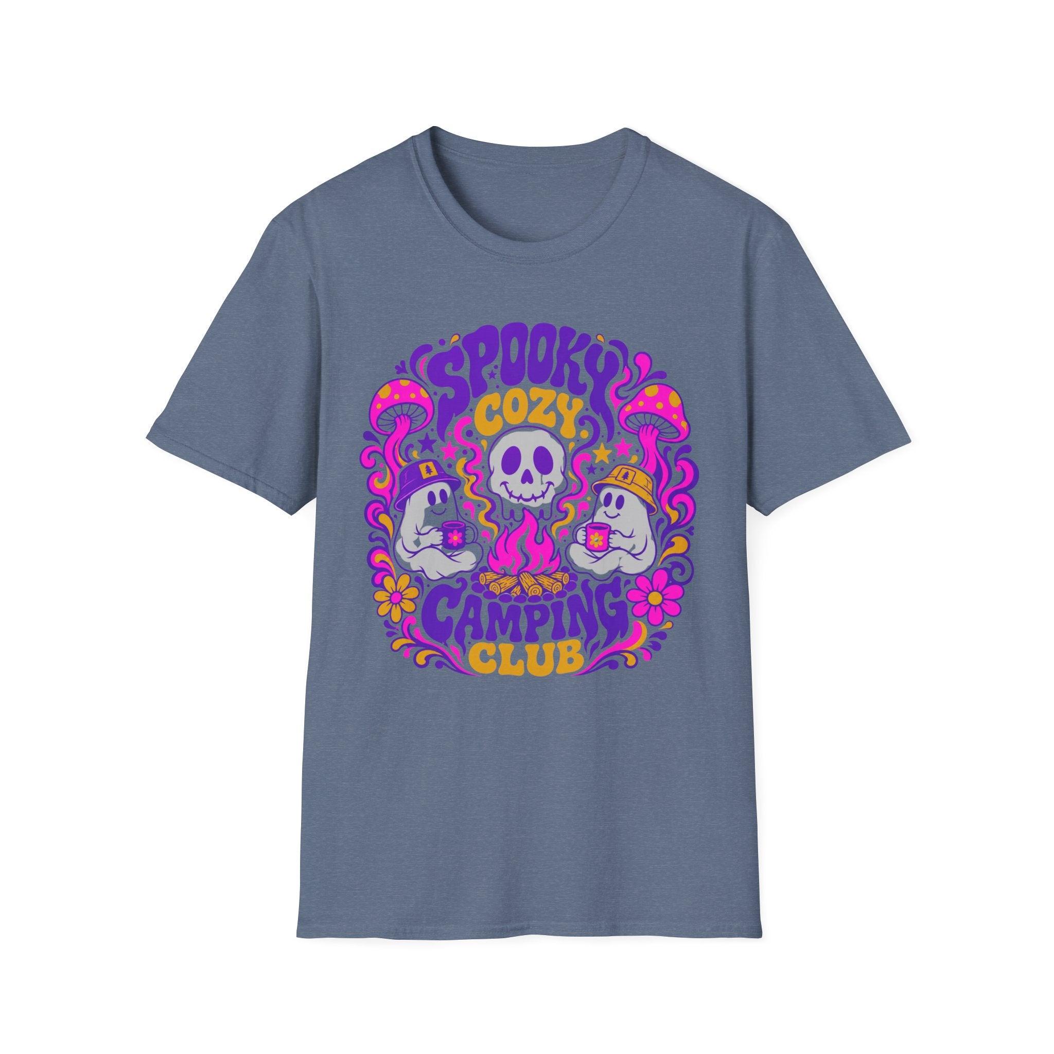 Spooky Cozy Camping Club T-shirt
