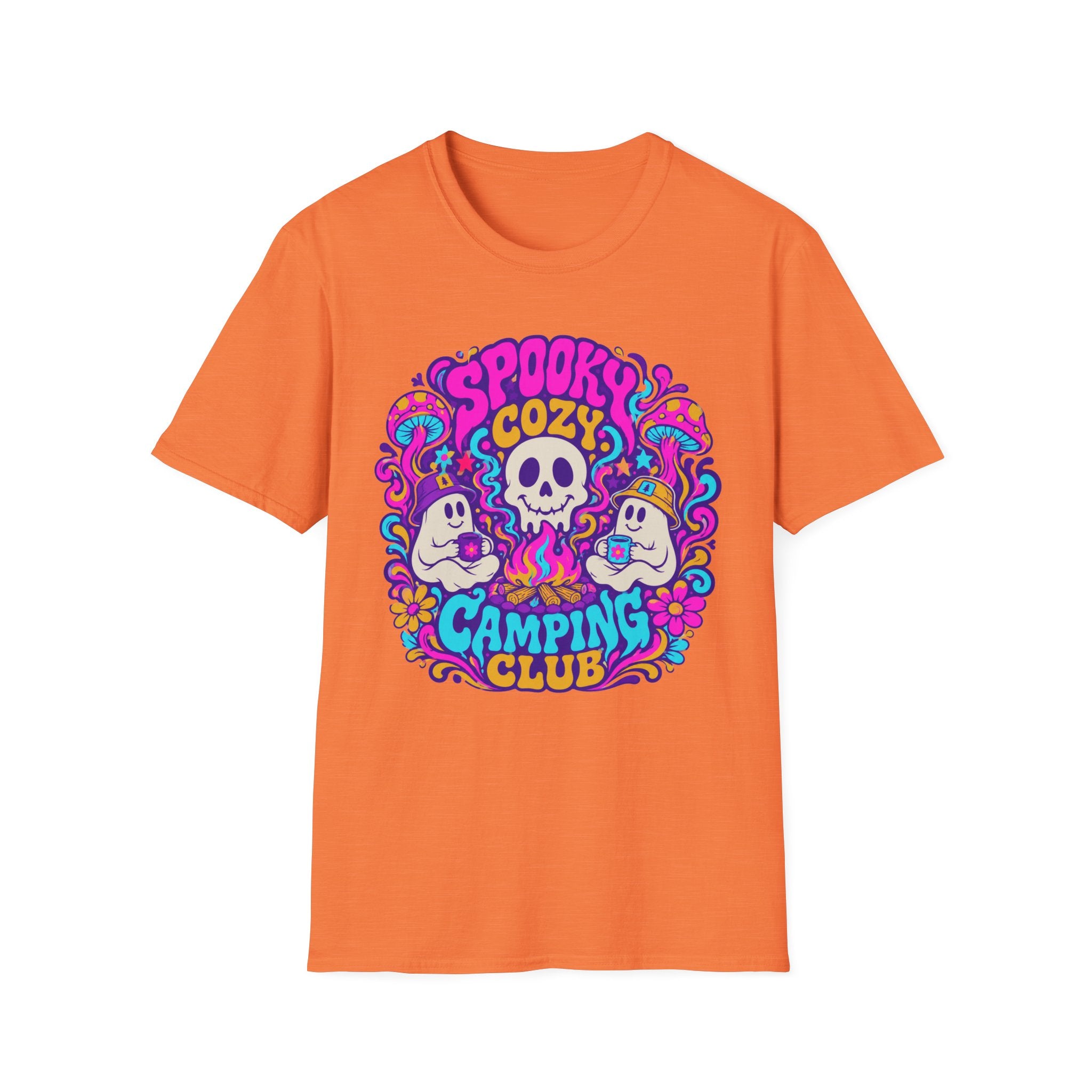 Spooky Cozy Camping Club T-shirt EDITION 2