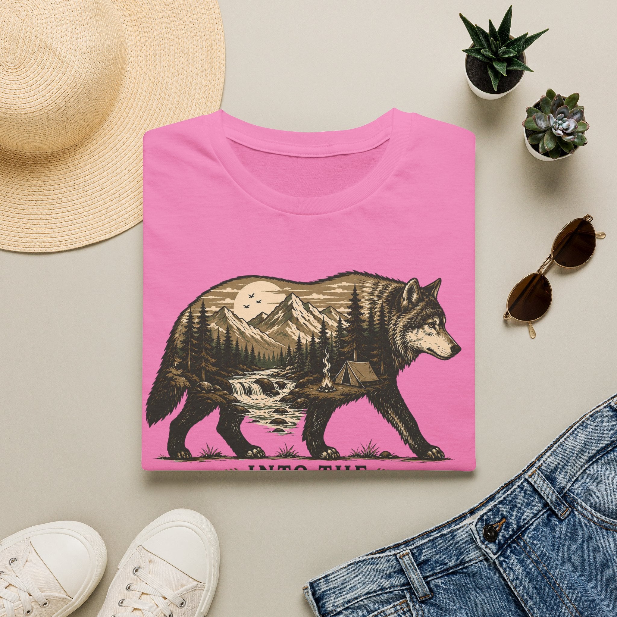 Wolf Into The Quiet Wild T-shirt
