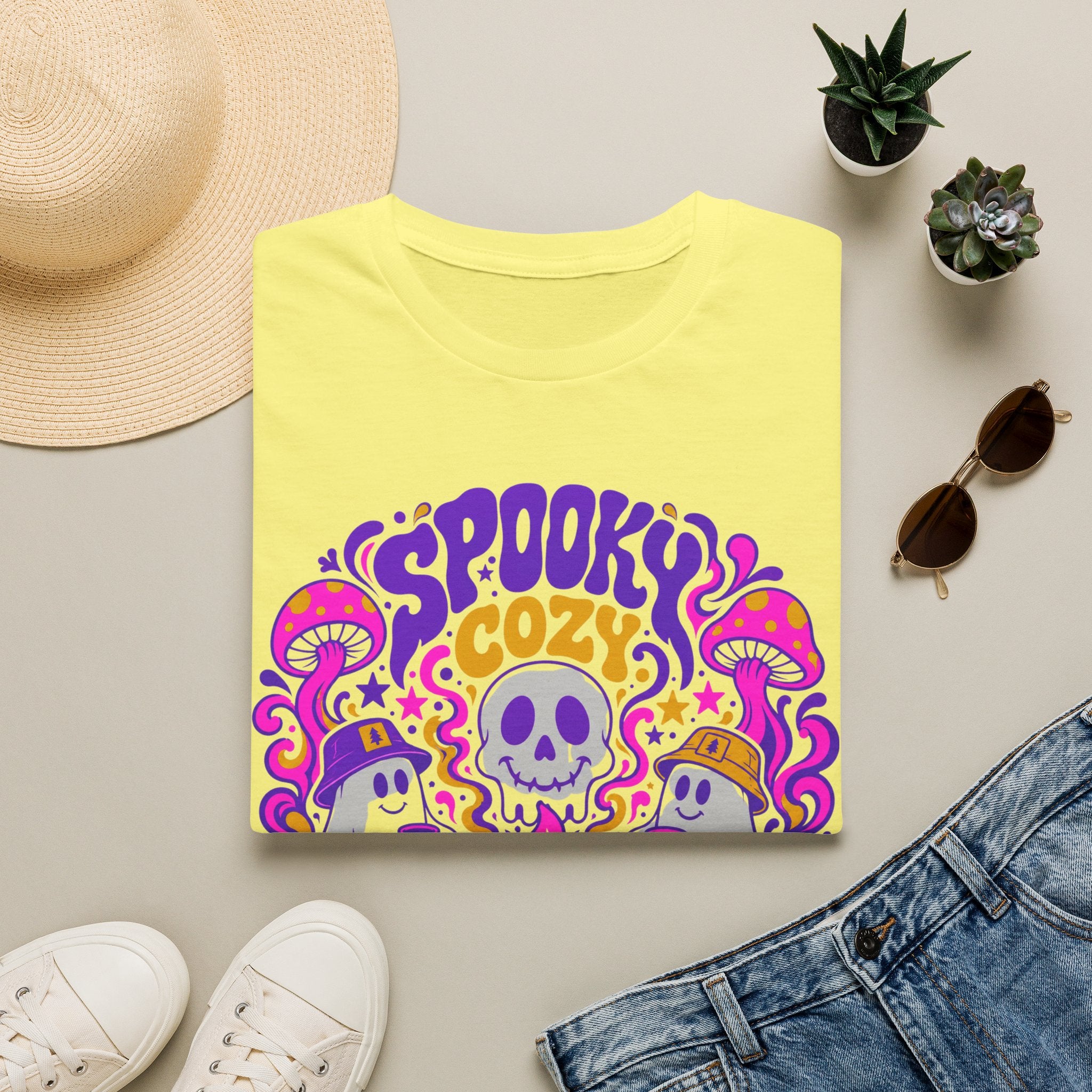 Spooky Cozy Camping Club T-shirt