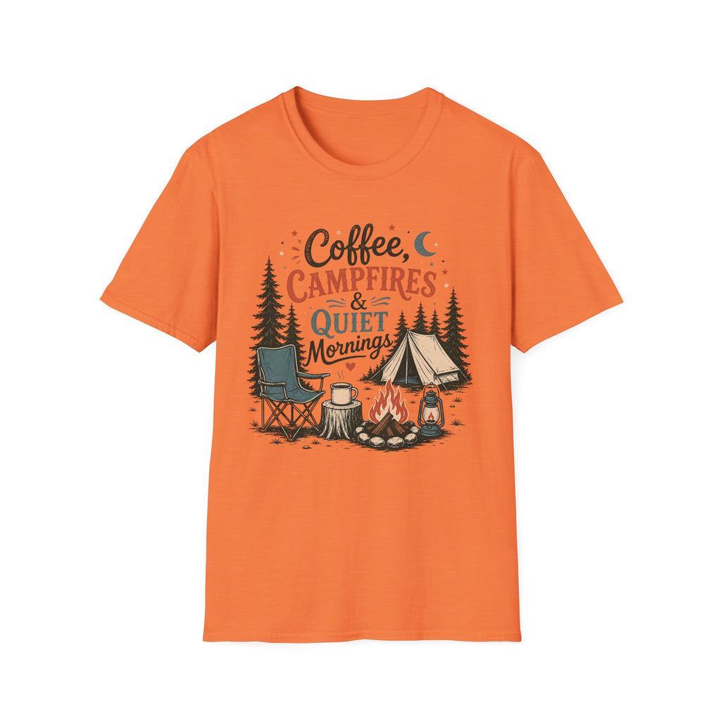 Coffee , Campfire and Quiet Night T-shirt EDITION 2025
