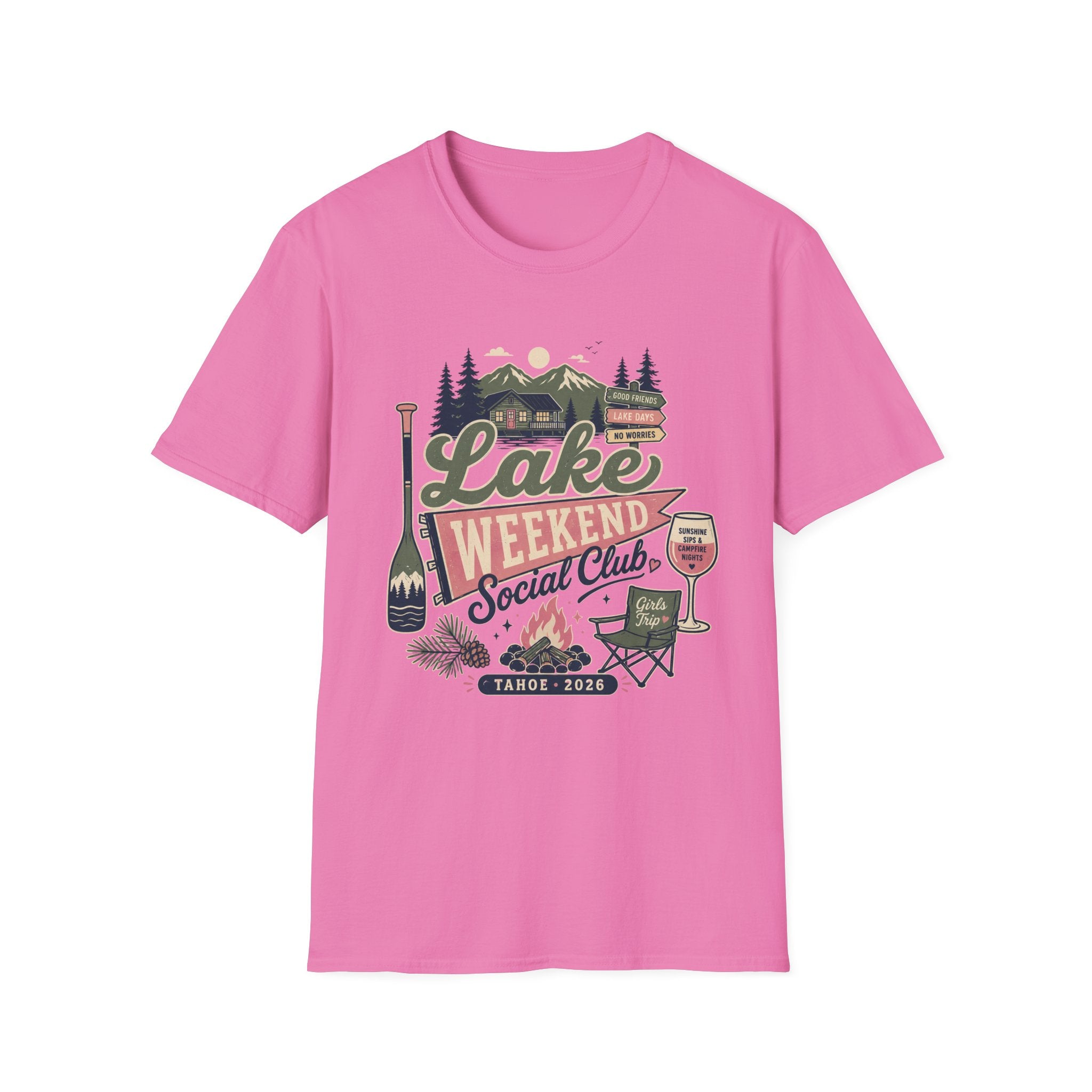 Lake Weekend Social Club T-shirt