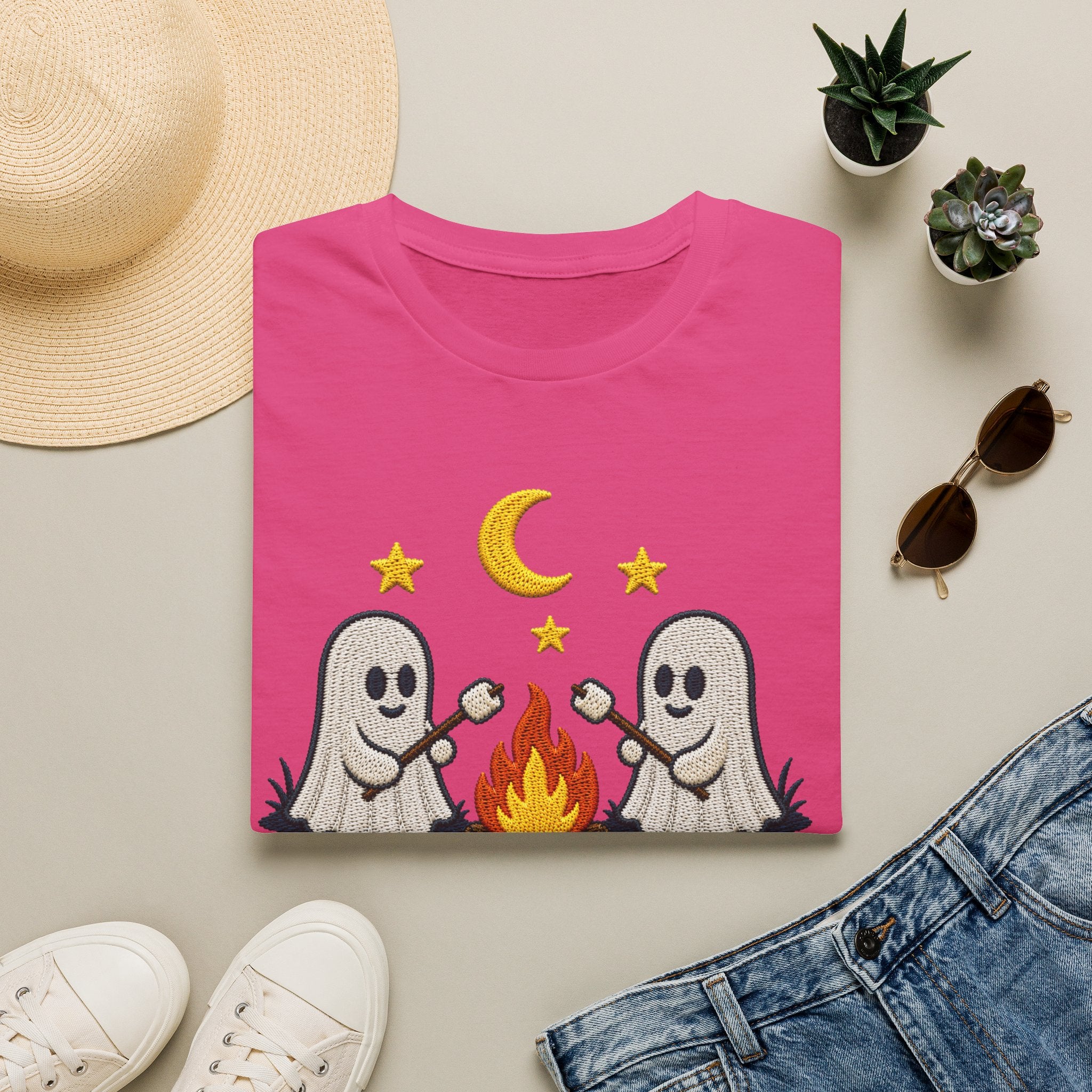 Cozy Camp Club Brodded  T-shirt