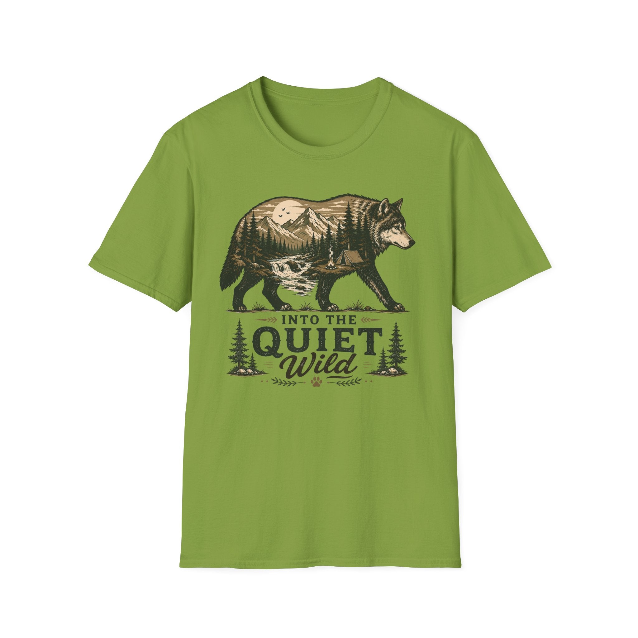 Wolf Into The Quiet Wild T-shirt