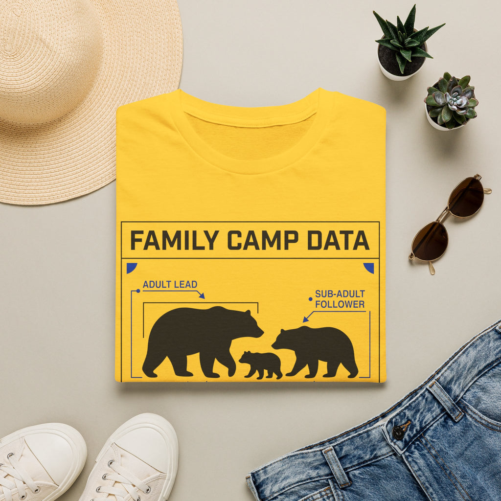 Family Camp Data Bears T-shirt