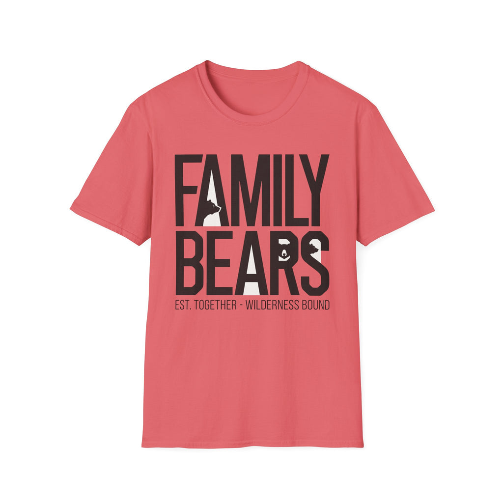 Family Bears Wilderness Bound T-shirt EDITION 2