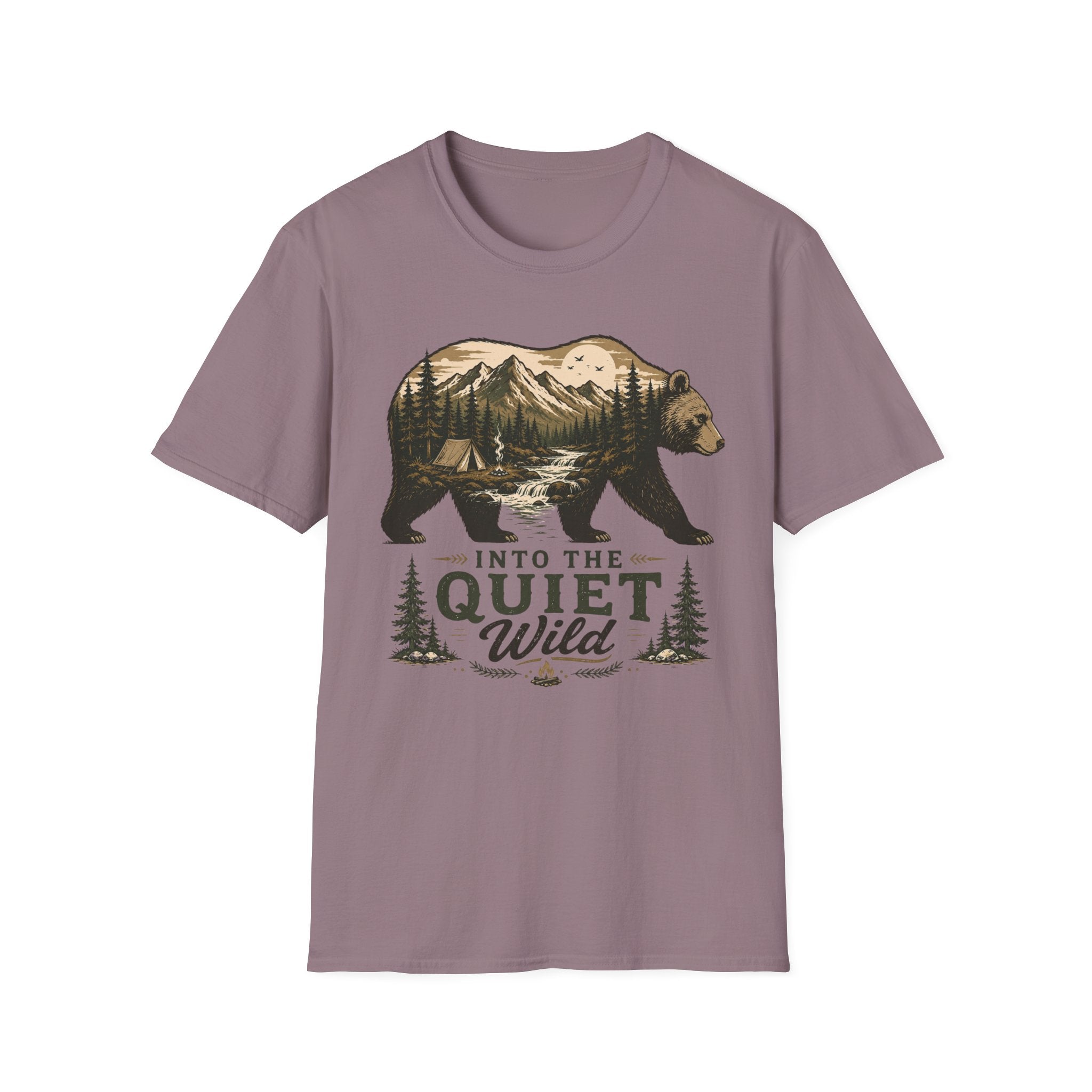Bear into the quiet wild T-shirt