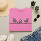 Chairs and Camp FIre T-shirt