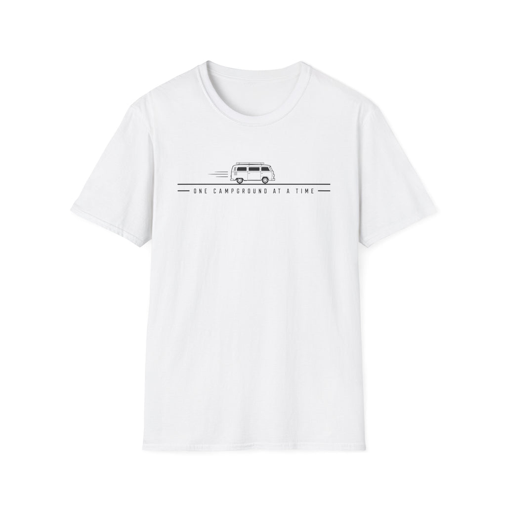One Campground At a Time T-shirt