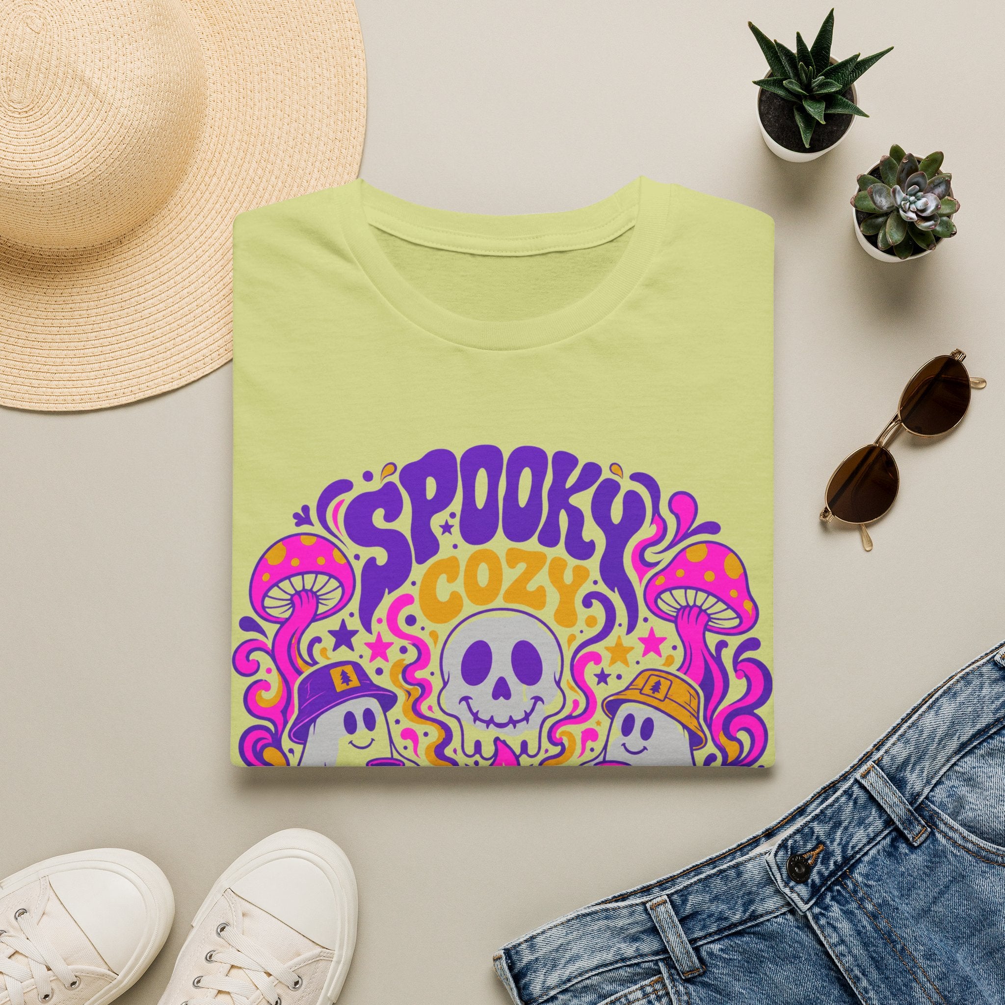 Spooky Cozy Camping Club T-shirt