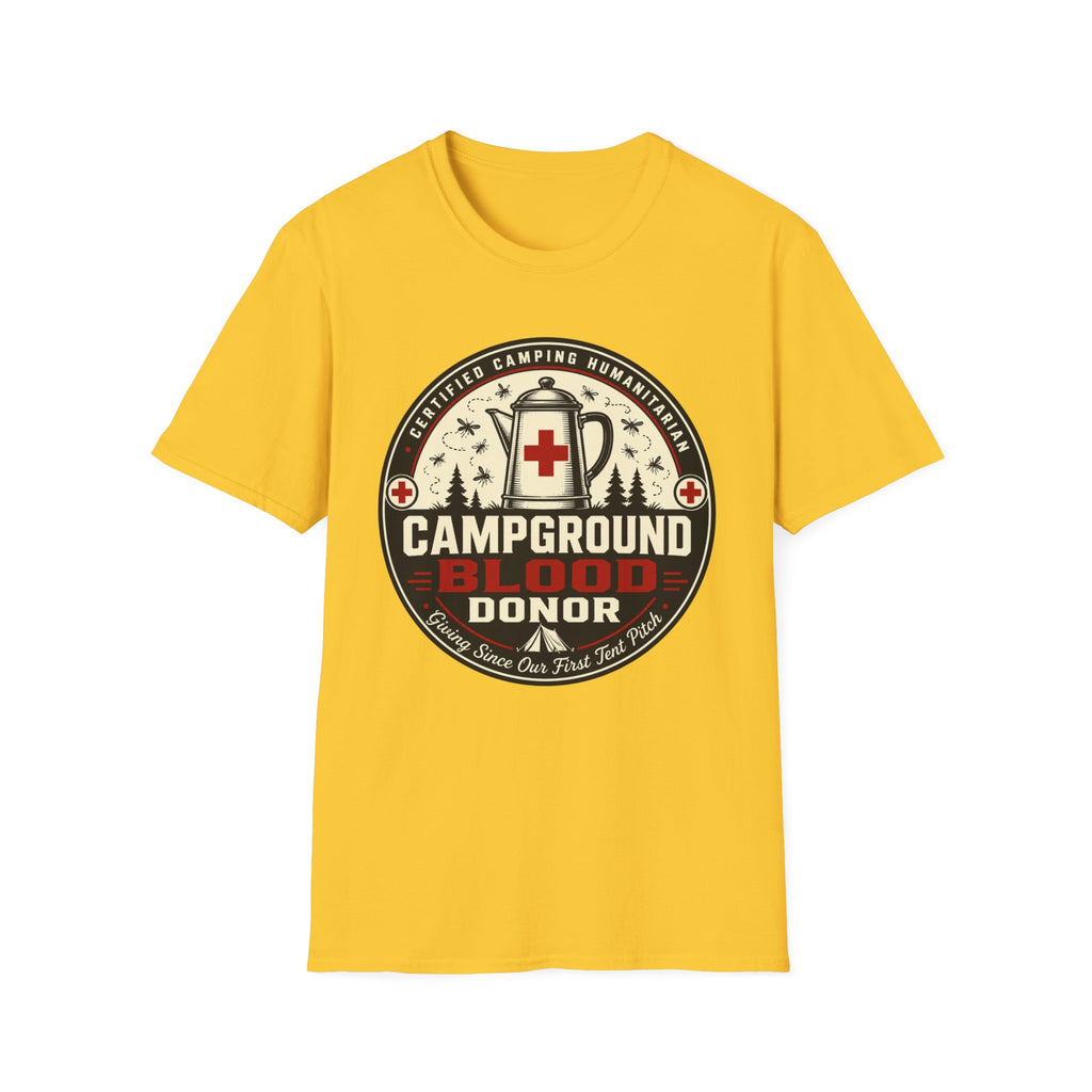 Certified Camping Humanitarian T-shirt