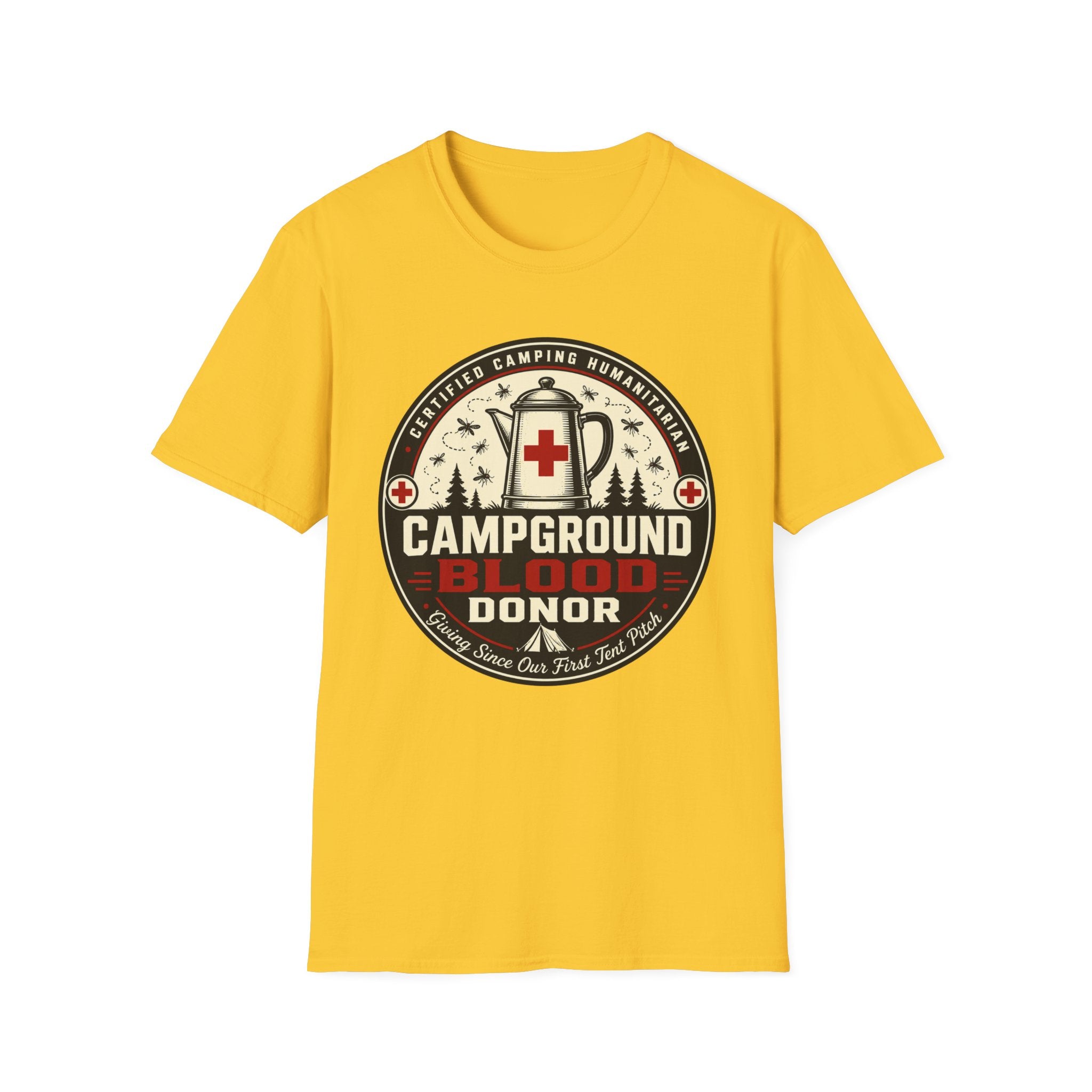 Certified Camping Humanitarian T-shirt