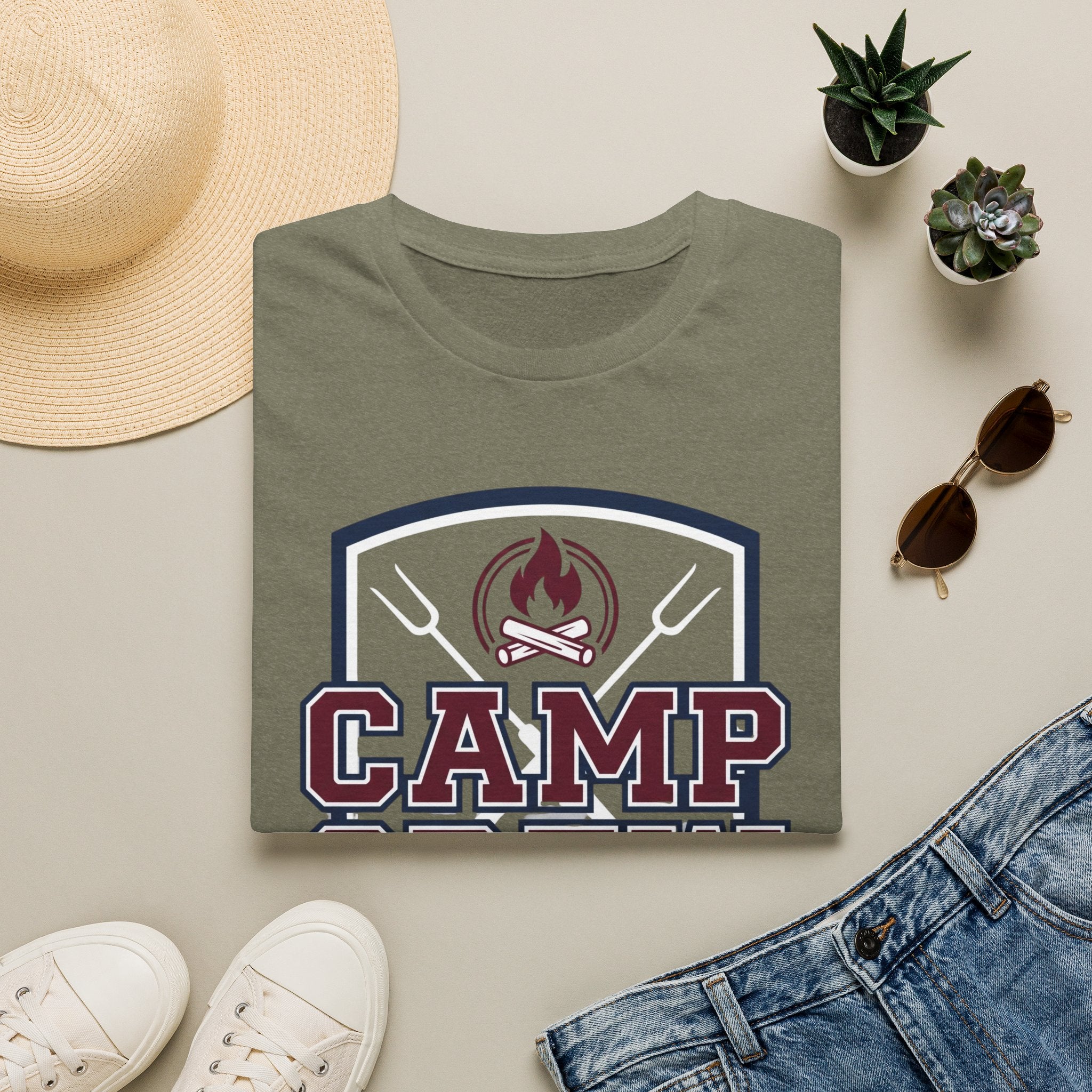 Camp Crew Official Property of the Family Vacation T-shirt