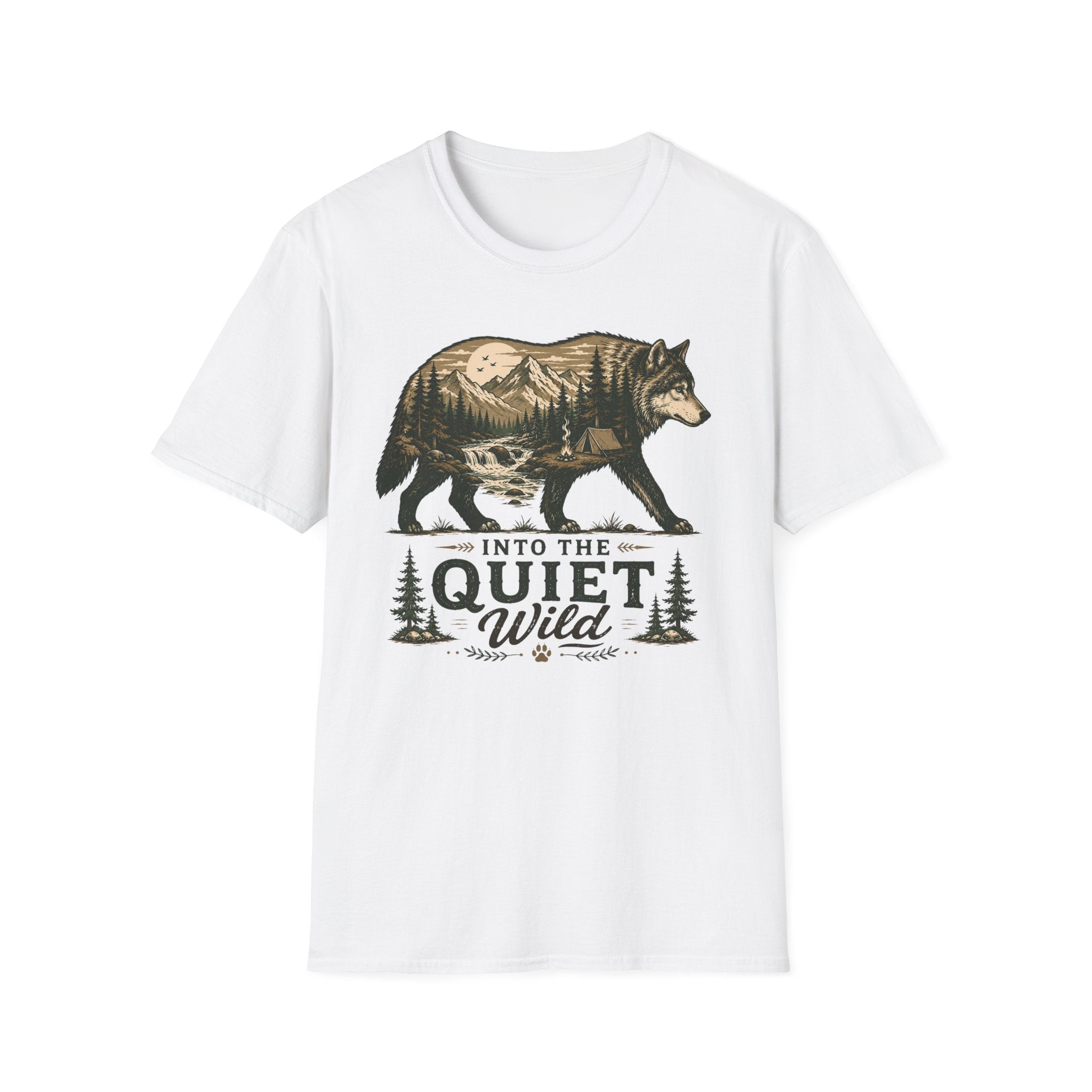 Wolf Into The Quiet Wild T-shirt