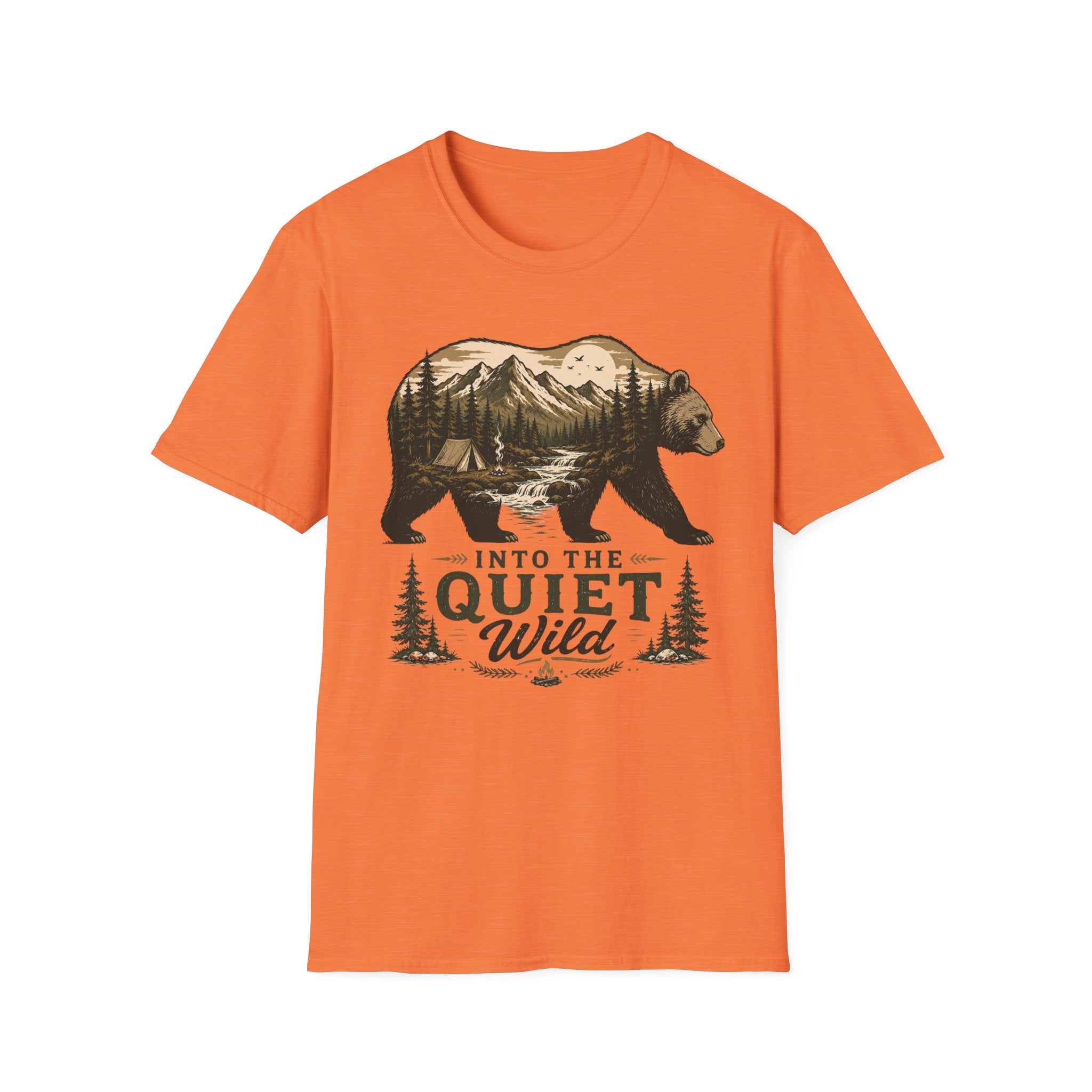 Bear into the quiet wild T-shirt