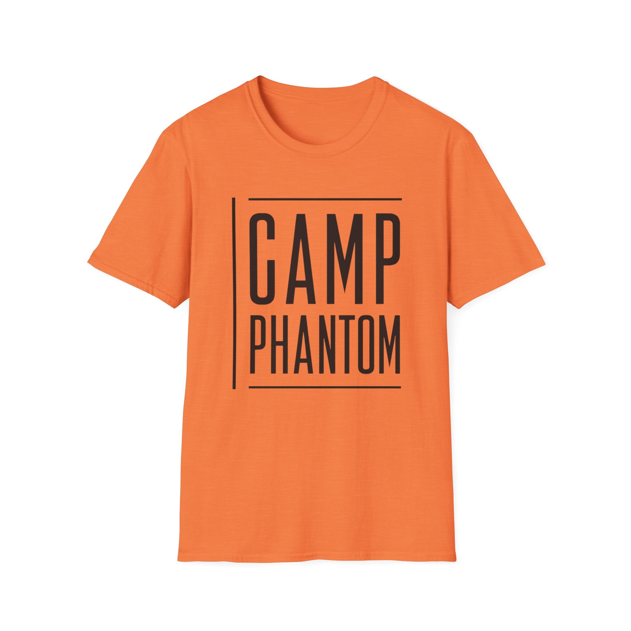 Camp phantom text T-shirt