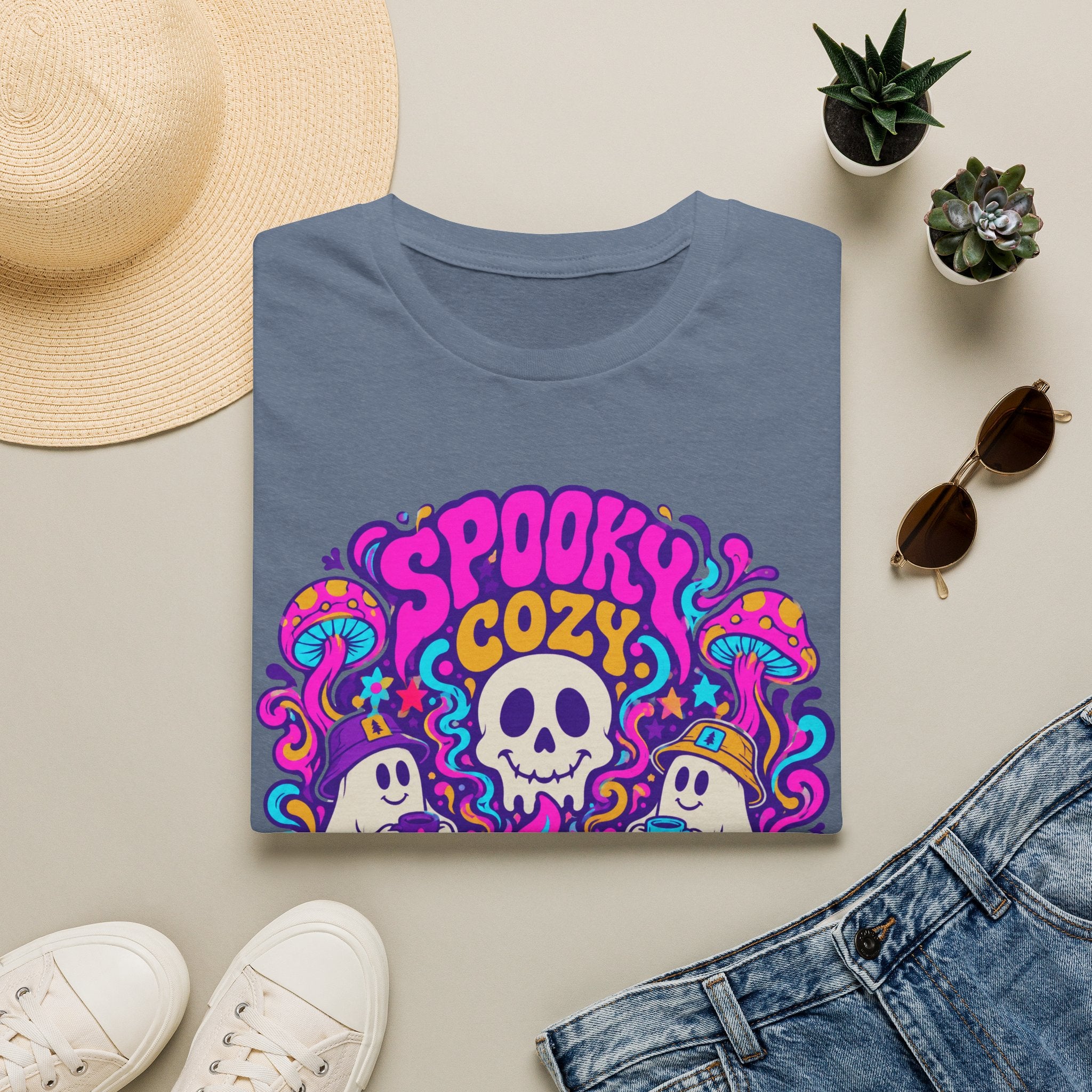 Spooky Cozy Camping Club T-shirt EDITION 2