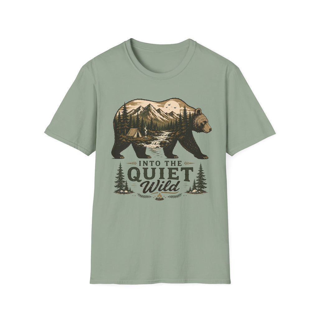 Bear into the quiet wild T-shirt