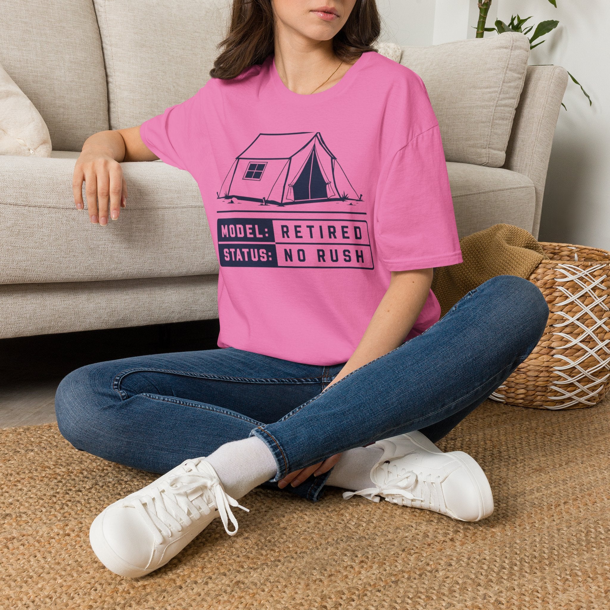 Retired No Rush Tent T-shirt