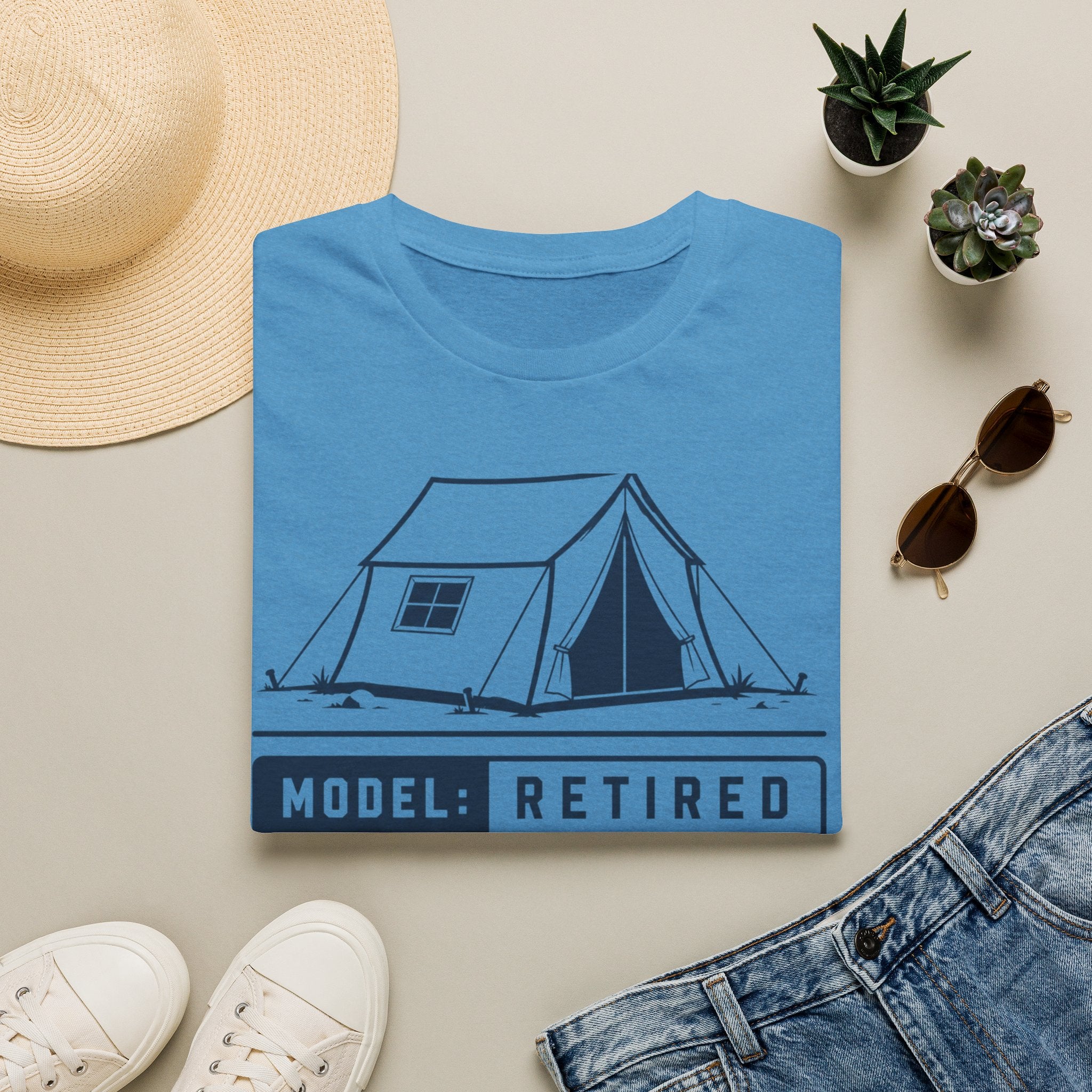 Retired No Rush Tent T-shirt
