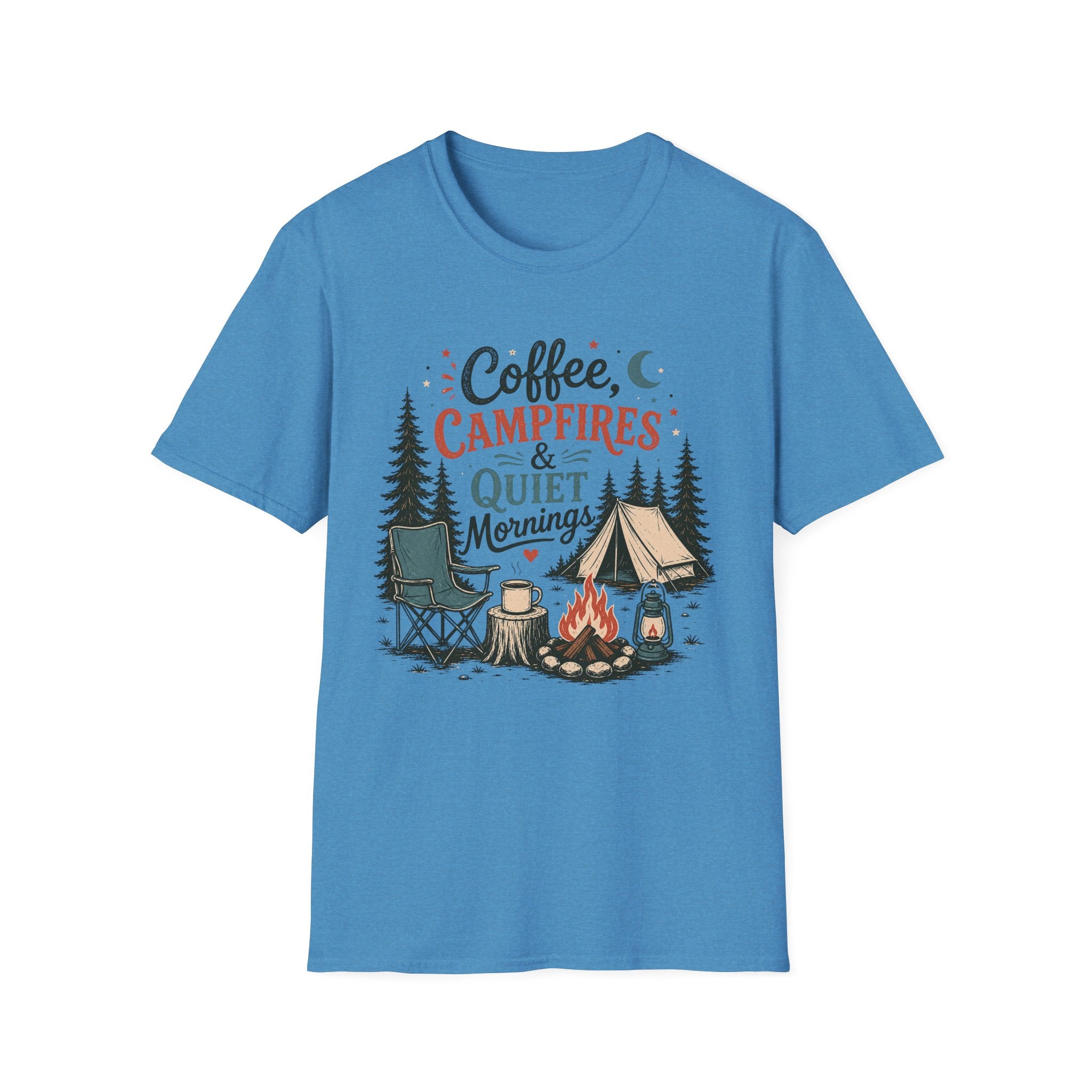 Coffee , Campfire and Quiet Night T-shirt EDITION 2025