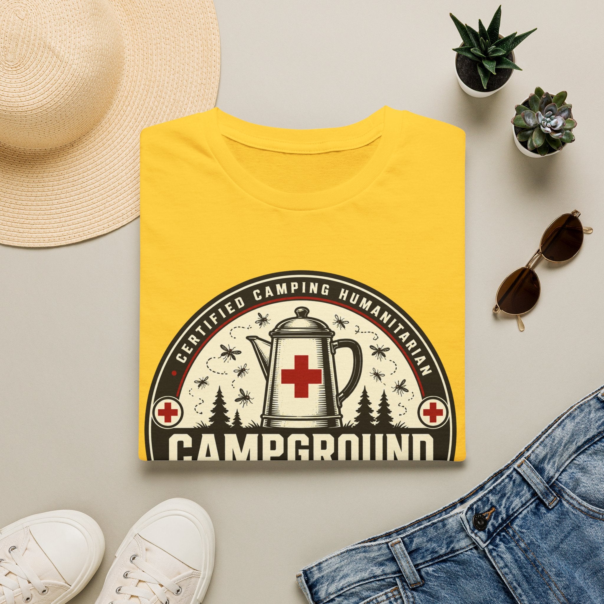 Certified Camping Humanitarian T-shirt