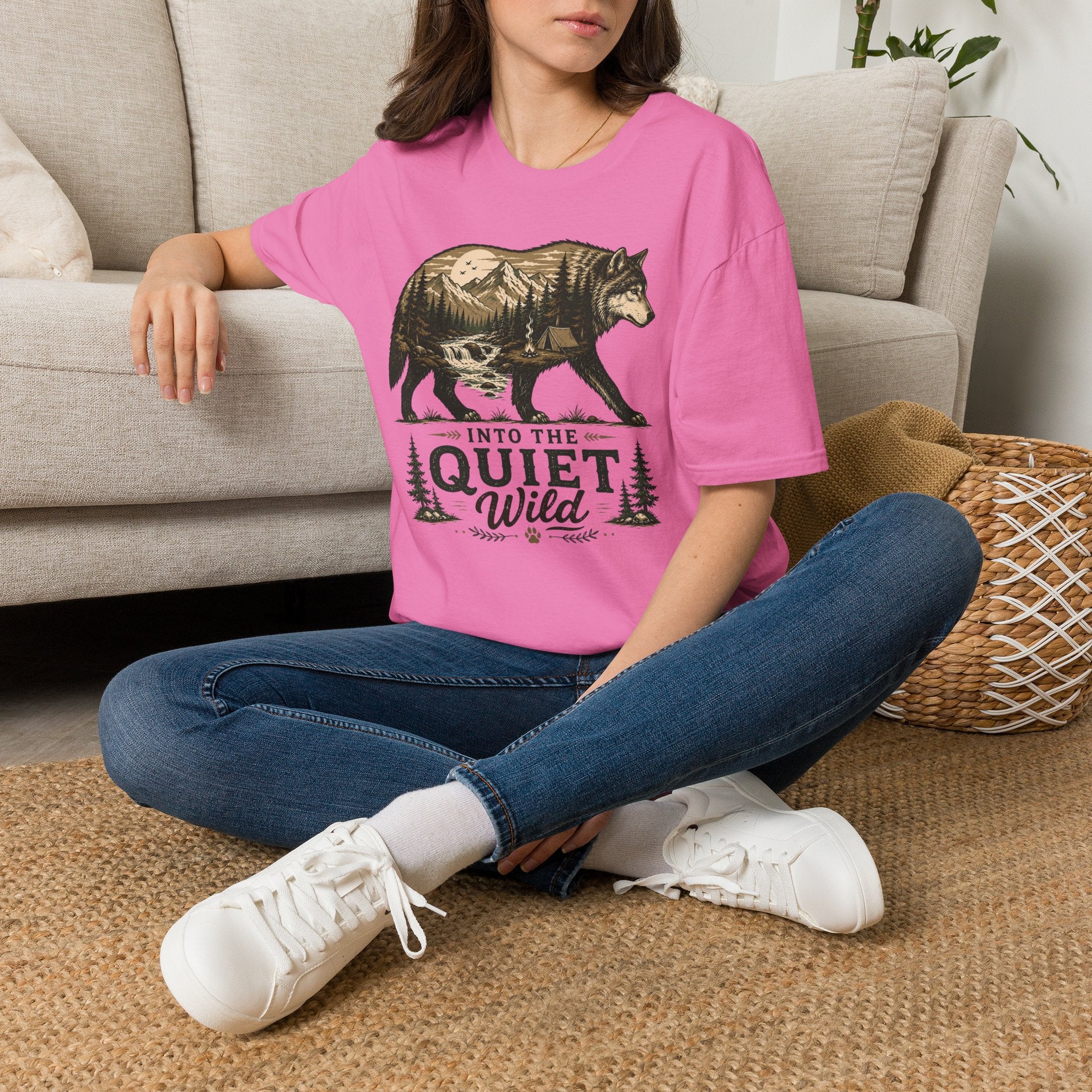 Wolf Into The Quiet Wild T-shirt