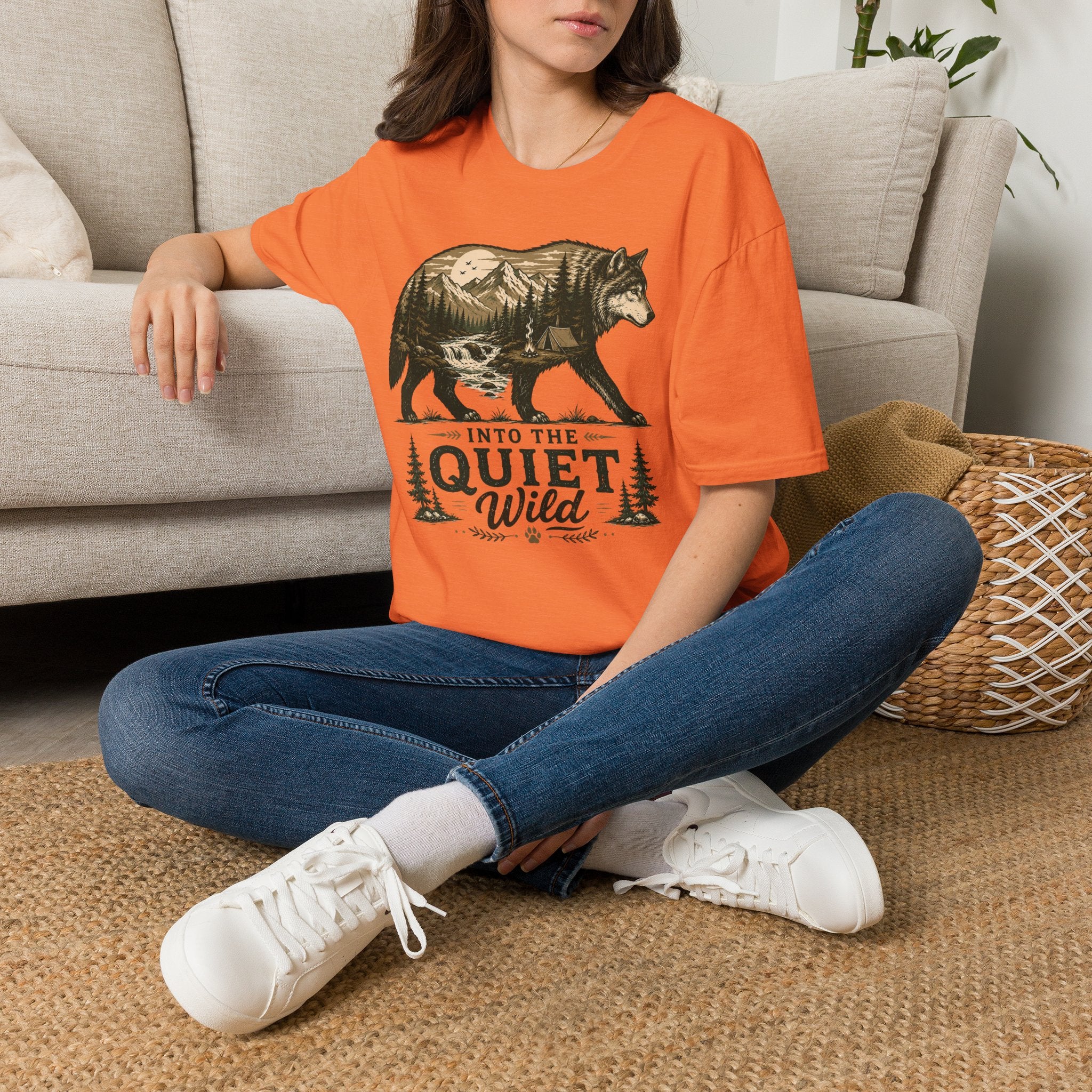 Wolf Into The Quiet Wild T-shirt