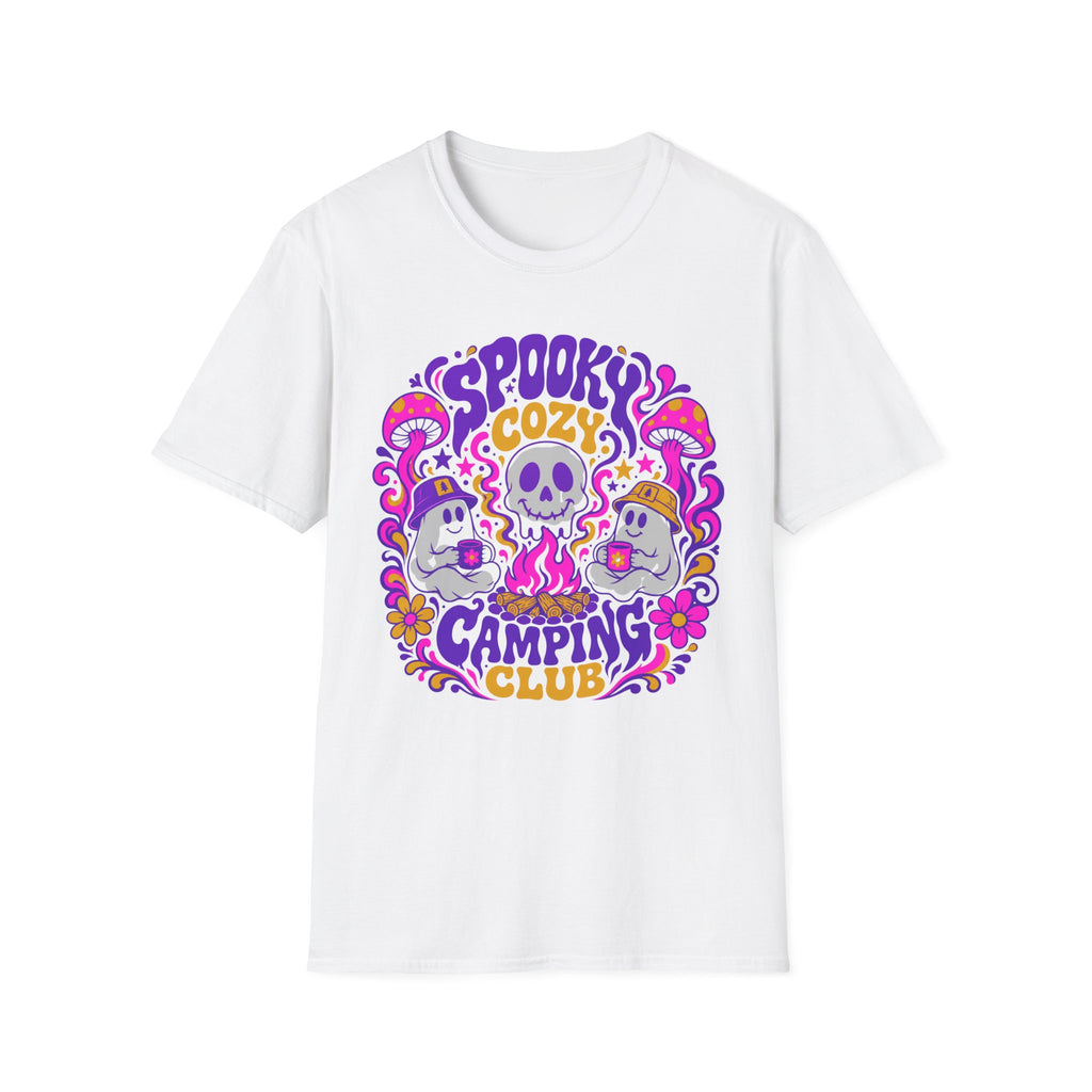 Spooky Cozy Camping Club T-shirt