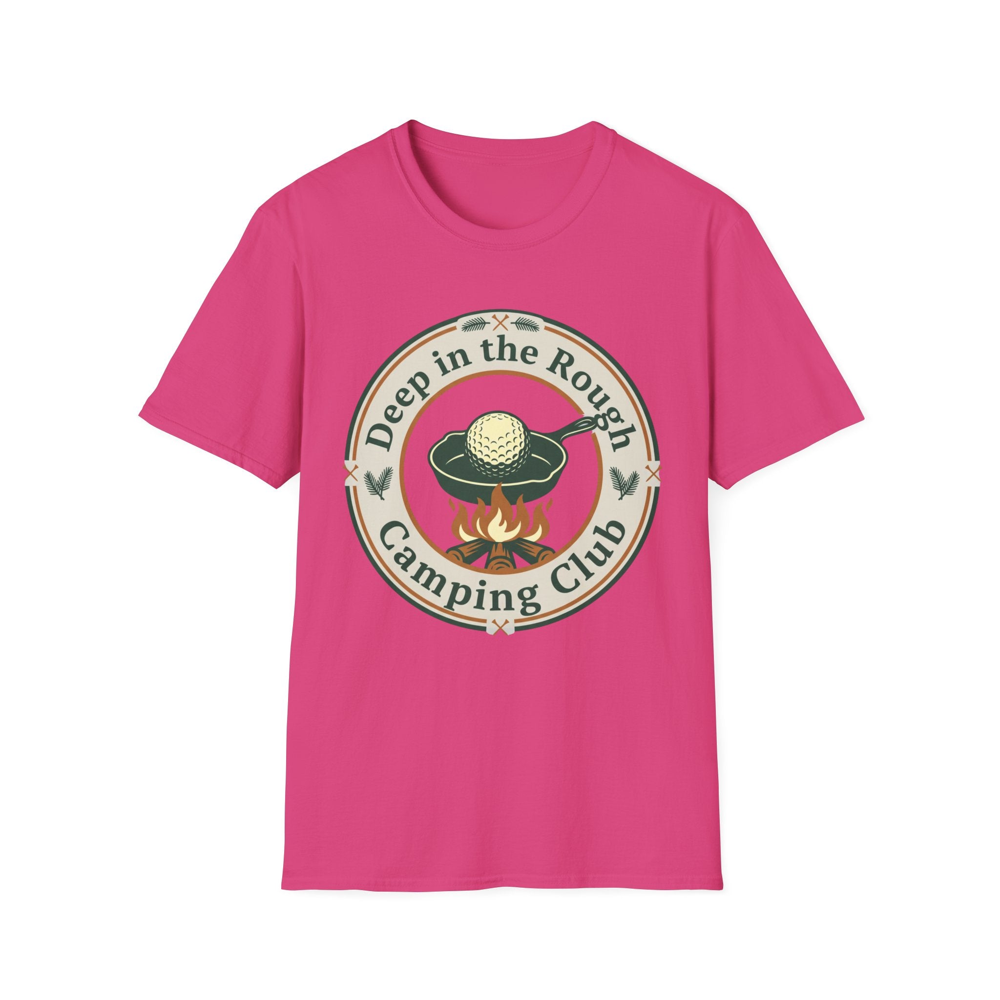 Deep In The Rough Camping Club T-shirt EDITION 2