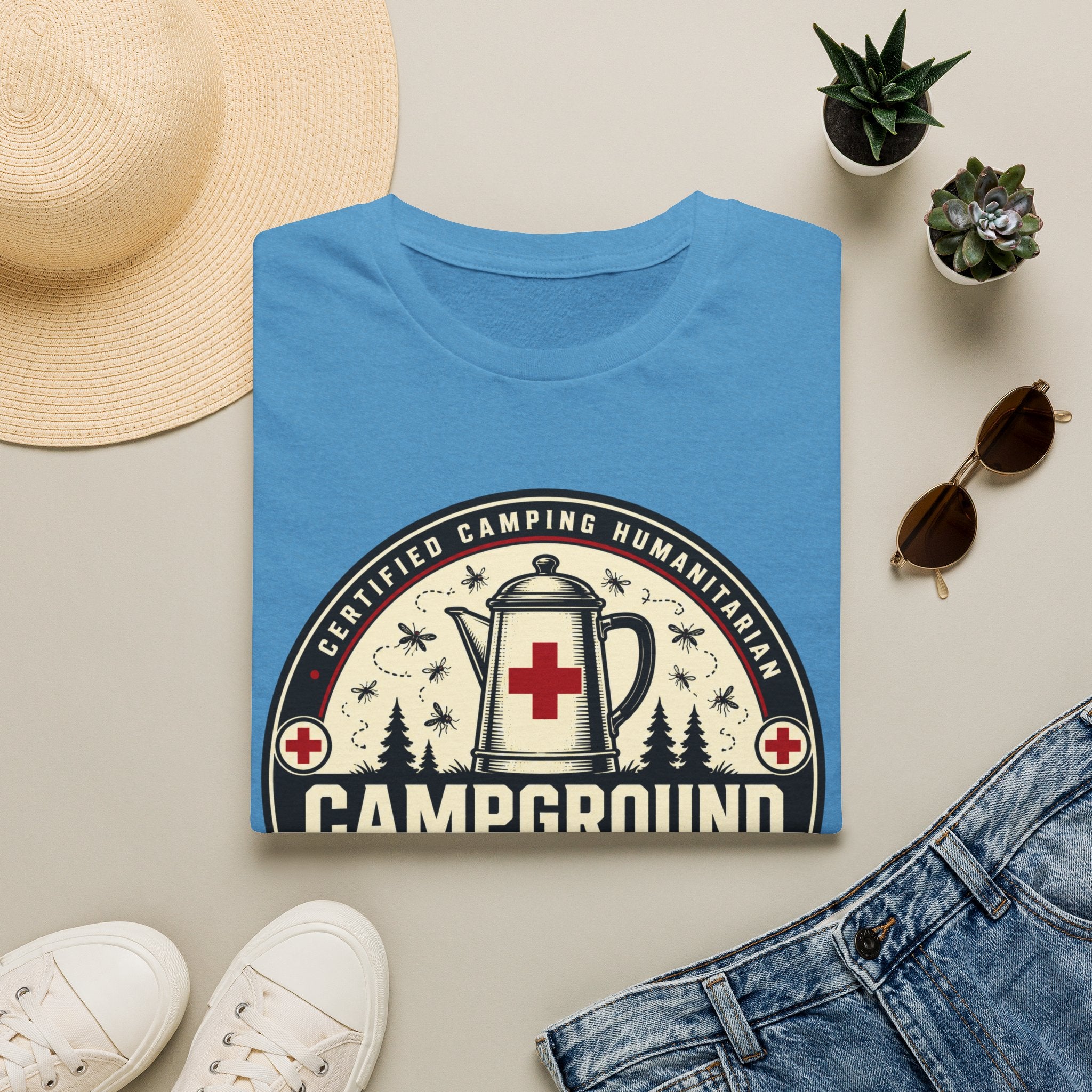 Certified Camping Humanitarian T-shirt