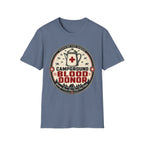 Caffeine for humans Campground Blood Donor T-shirt