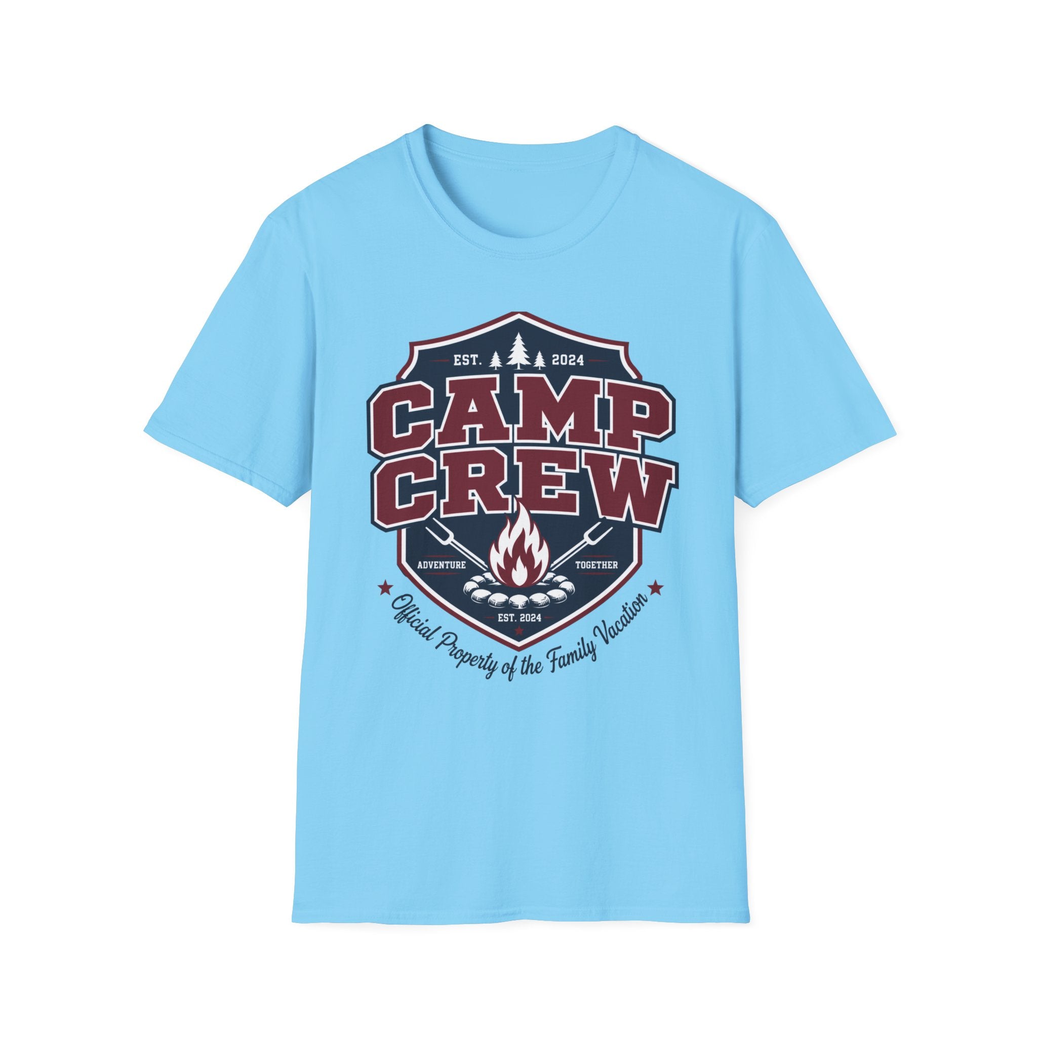 camp crew adventure together 2024T-shirt